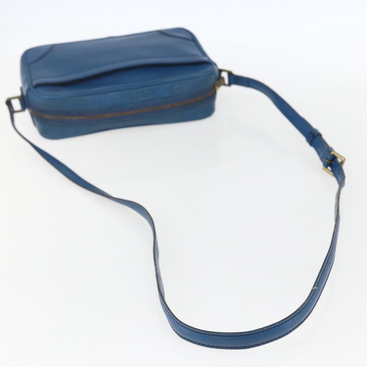 LOUIS VUITTON Epi Trocadero 23 Shoulder Bag Blue M52305 LV Auth 160666