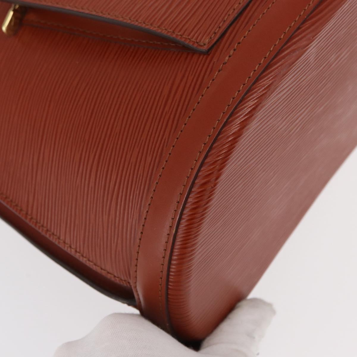 LOUIS VUITTON Epi Gobelins Backpack Brown Kenya M52293 LV Auth 160667