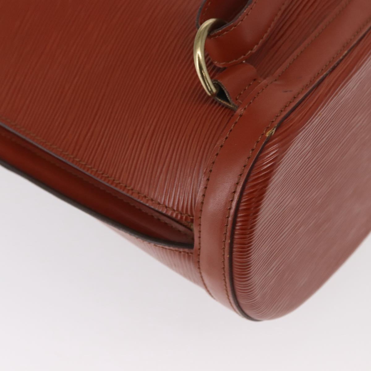 LOUIS VUITTON Epi Gobelins Backpack Brown Kenya M52293 LV Auth 160667