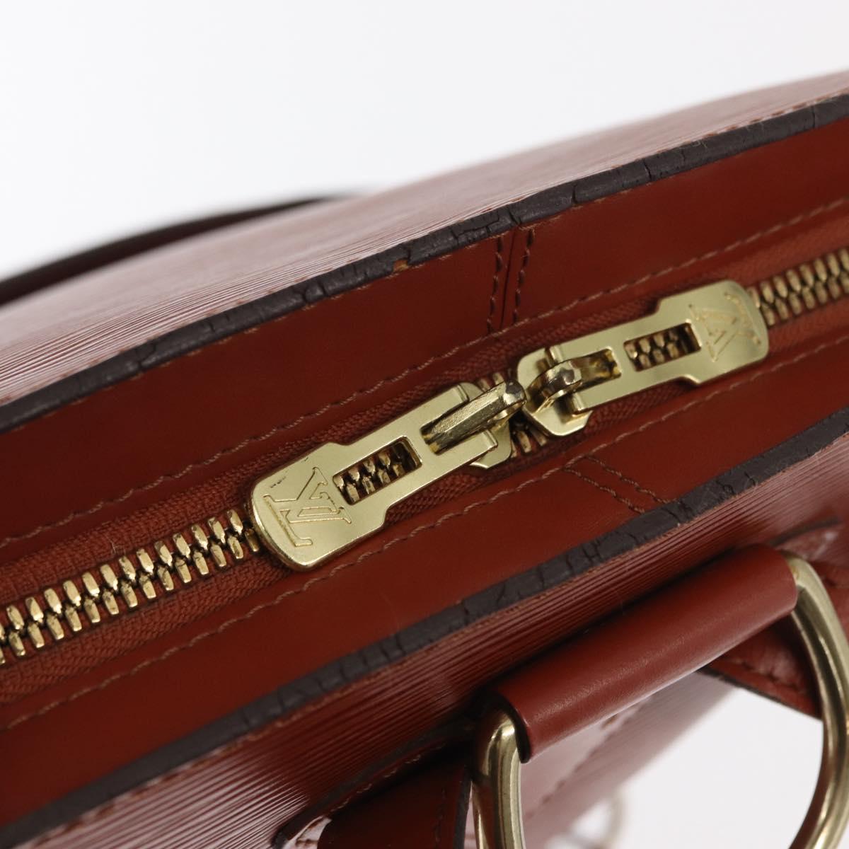 LOUIS VUITTON Epi Gobelins Backpack Brown Kenya M52293 LV Auth 160667