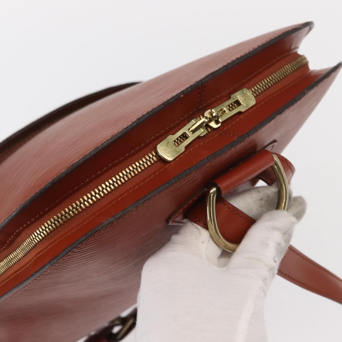 LOUIS VUITTON Epi Gobelins Backpack Brown Kenya M52293 LV Auth 160667