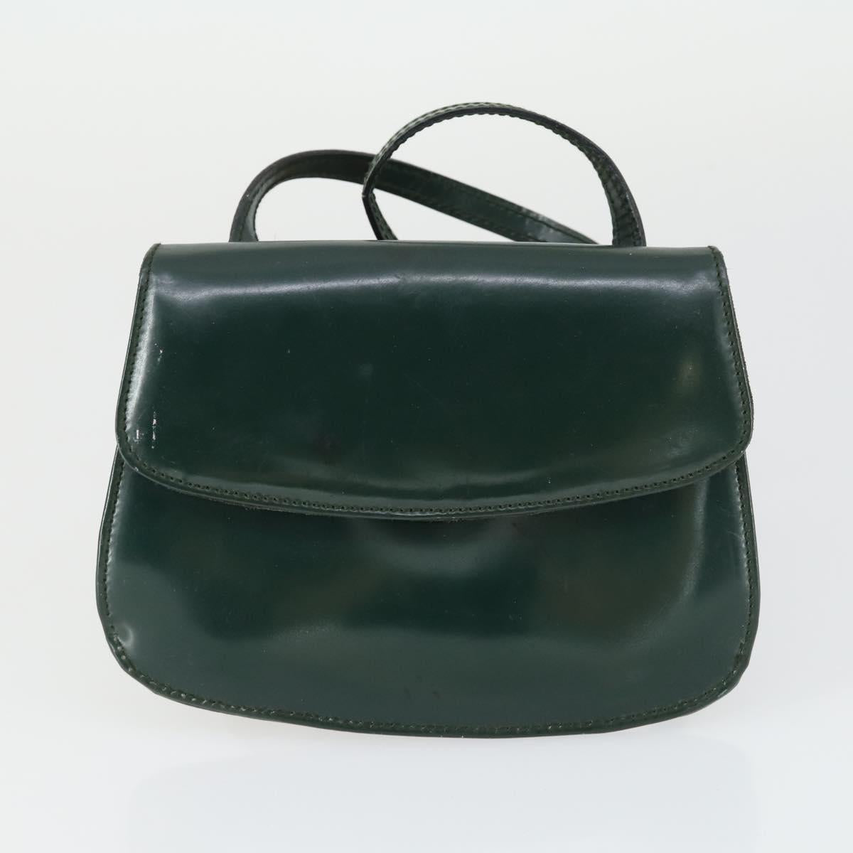 GUCCI GG Supreme GG Plus Web Sherry Line Bag PVC 4 Set Beige Green Auth 160748