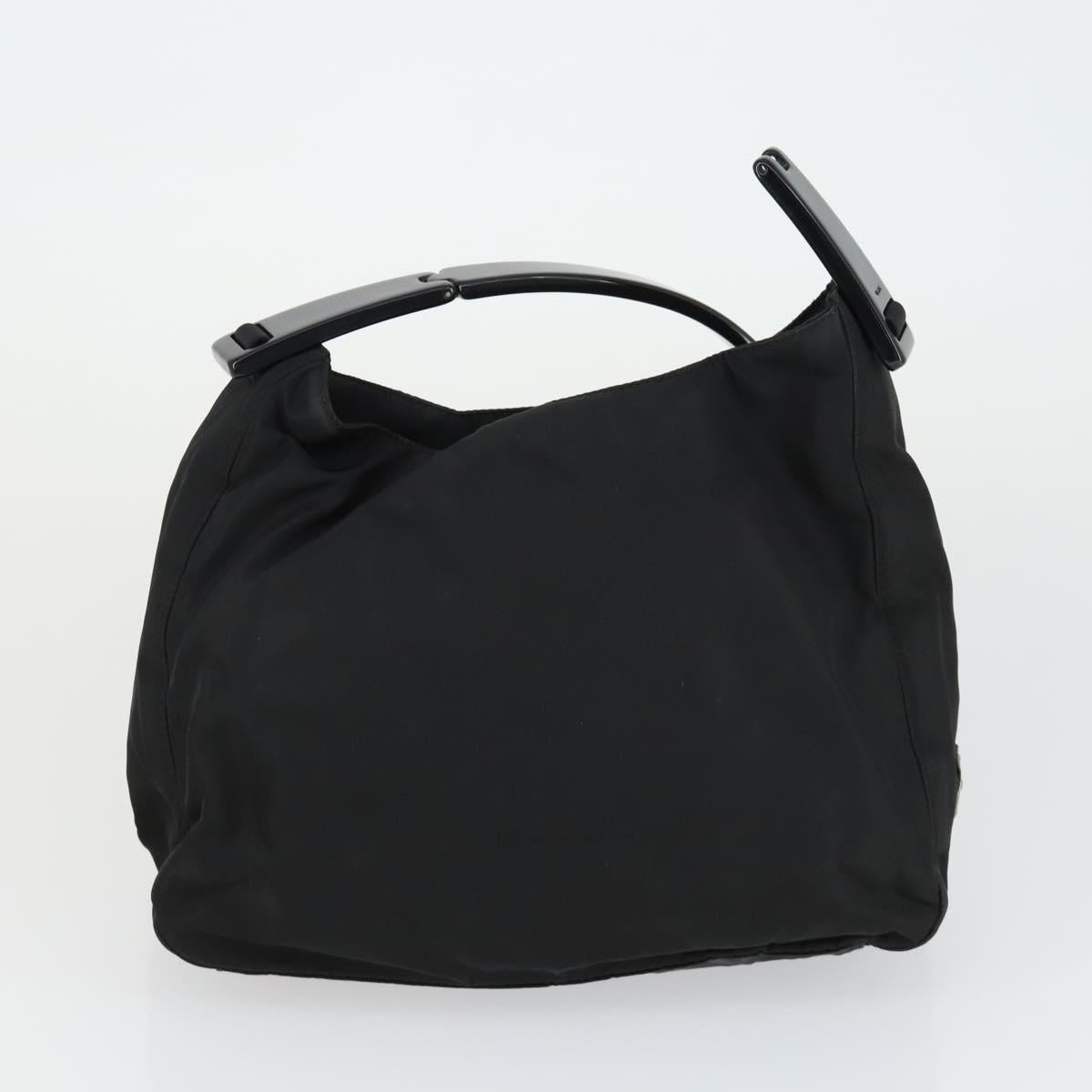 PRADA Bag Nylon 3 Set Black Khaki Auth 160751