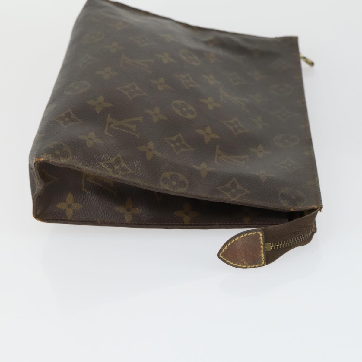 LOUIS VUITTON Monogram Clutch Bag 4 Set LV Auth 160755