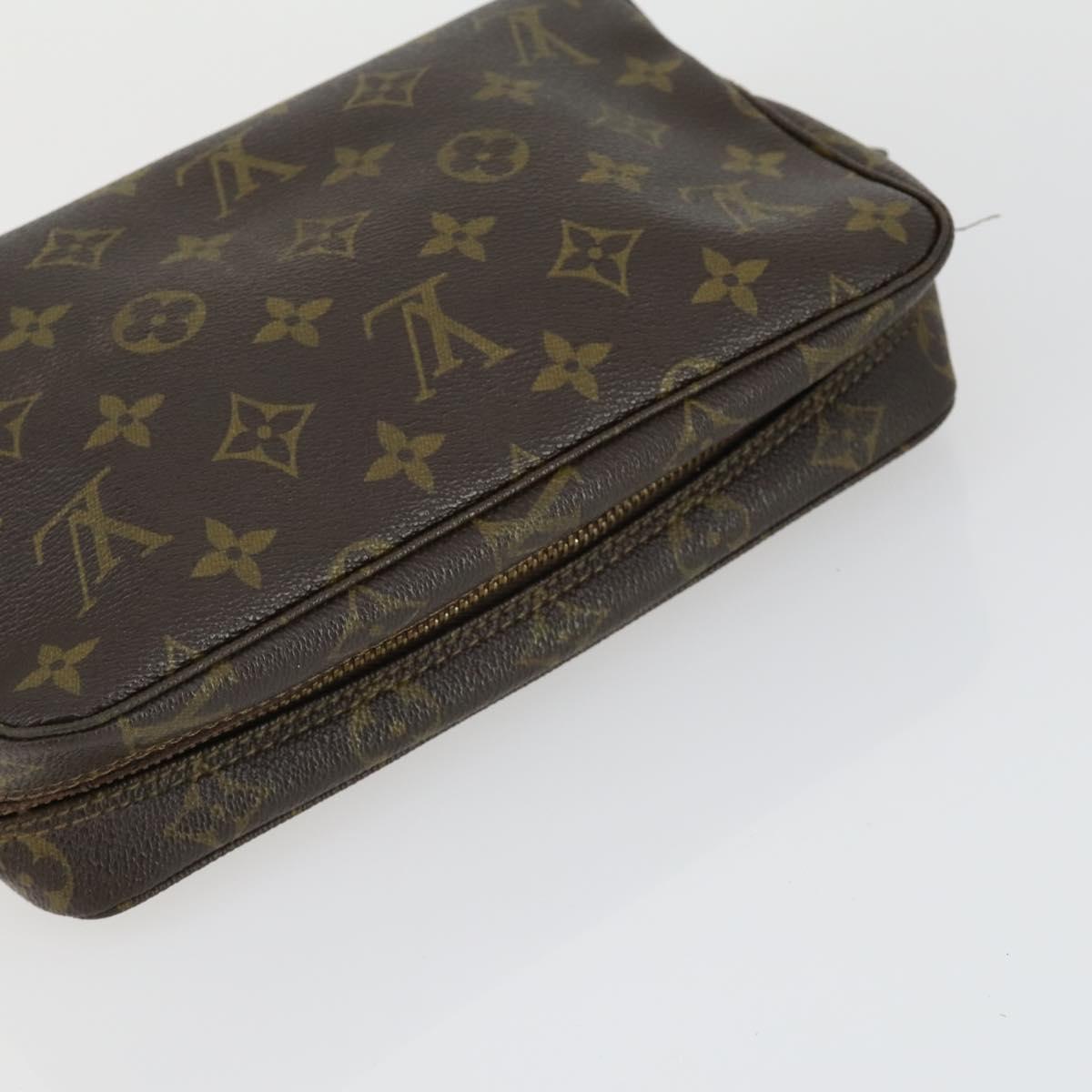LOUIS VUITTON Monogram Clutch Bag 4 Set LV Auth 160755