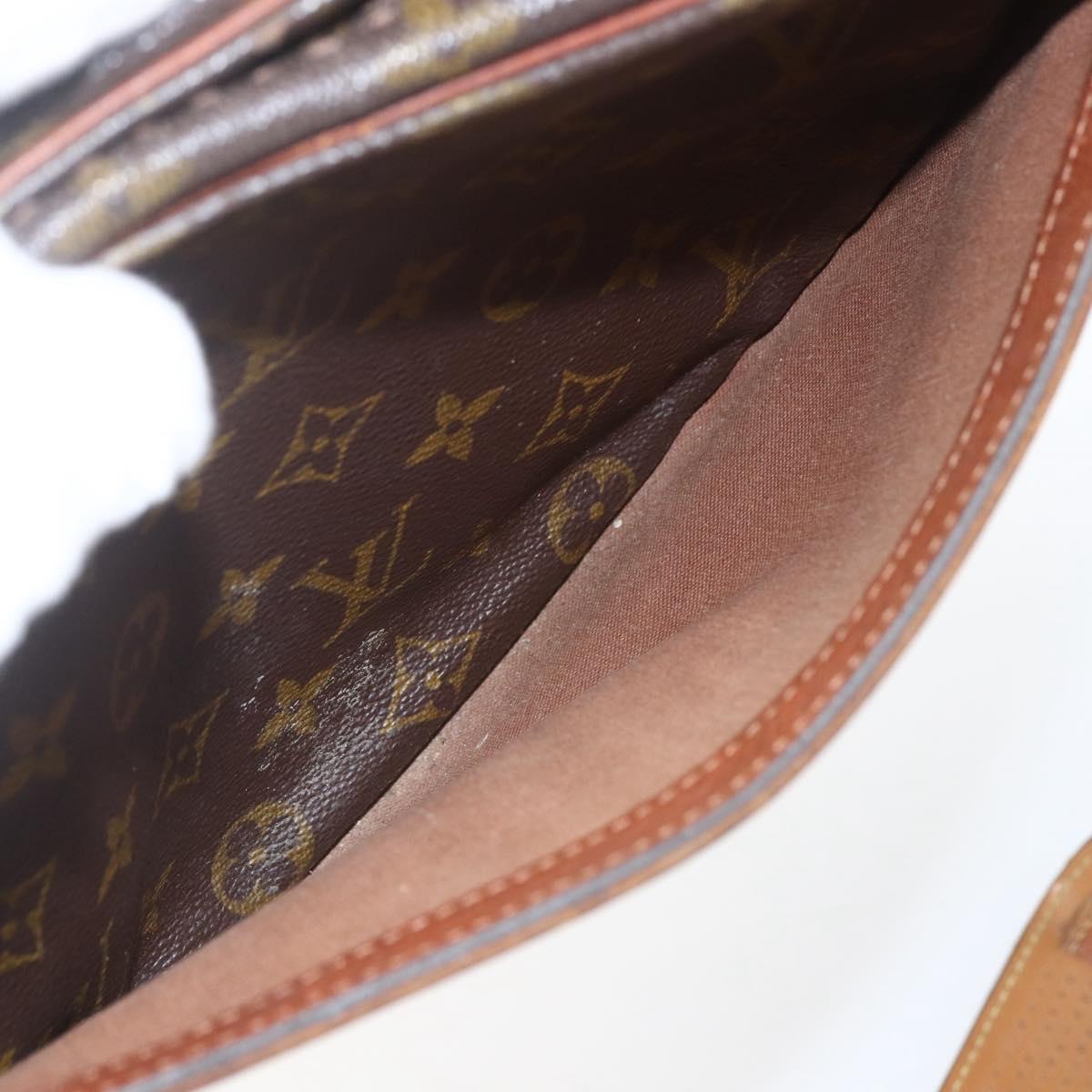 LOUIS VUITTON Monogram Jeune Fille GM Shoulder Bag M51225 LV Auth 160762