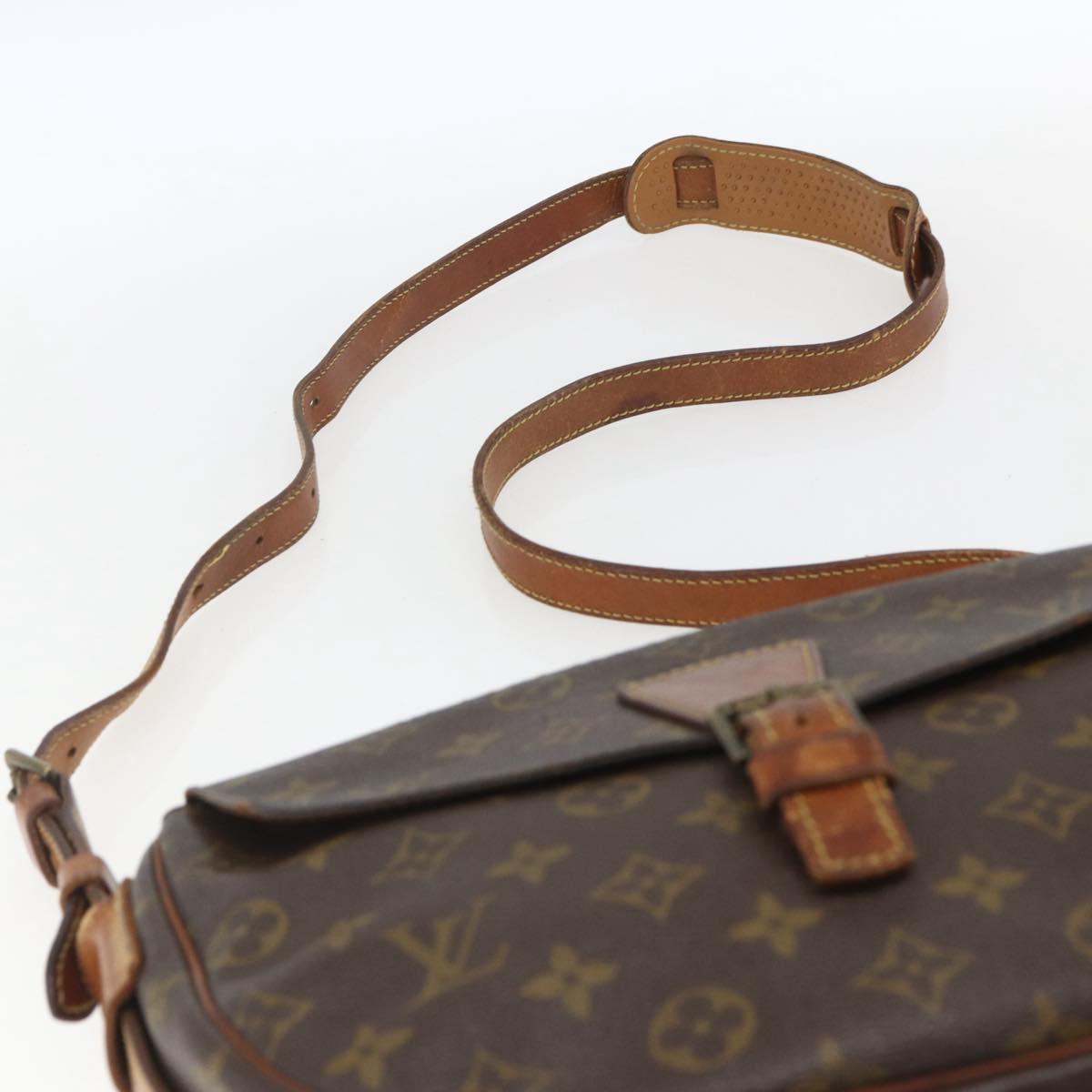 LOUIS VUITTON Monogram Jeune Fille GM Shoulder Bag M51225 LV Auth 160762