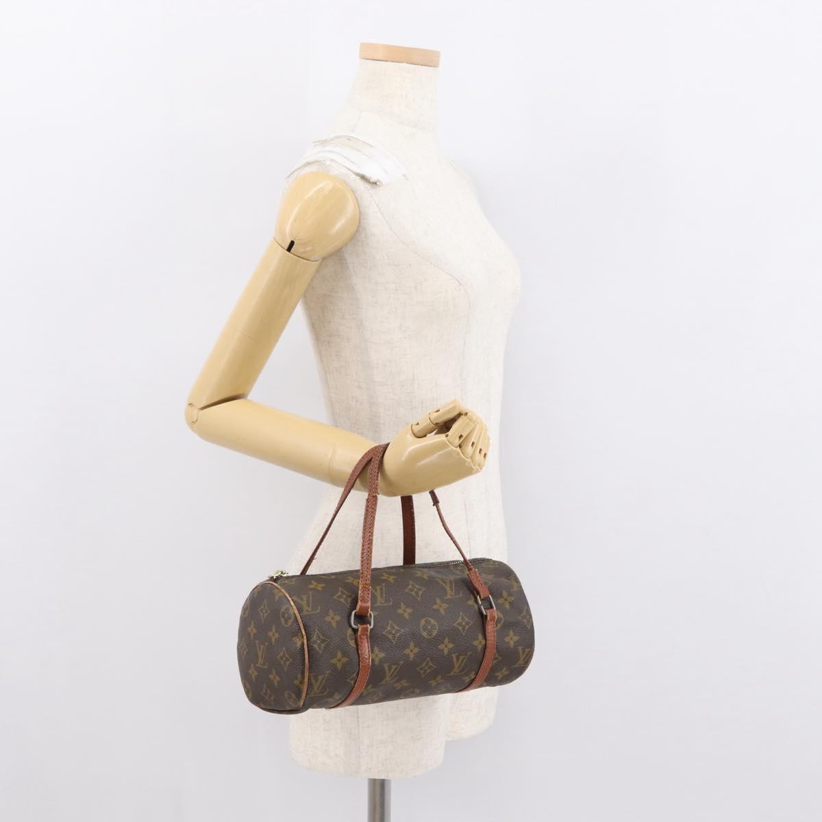 LOUIS VUITTON Monogram Papillon 26 Hand Bag M51386 LV Auth 160764