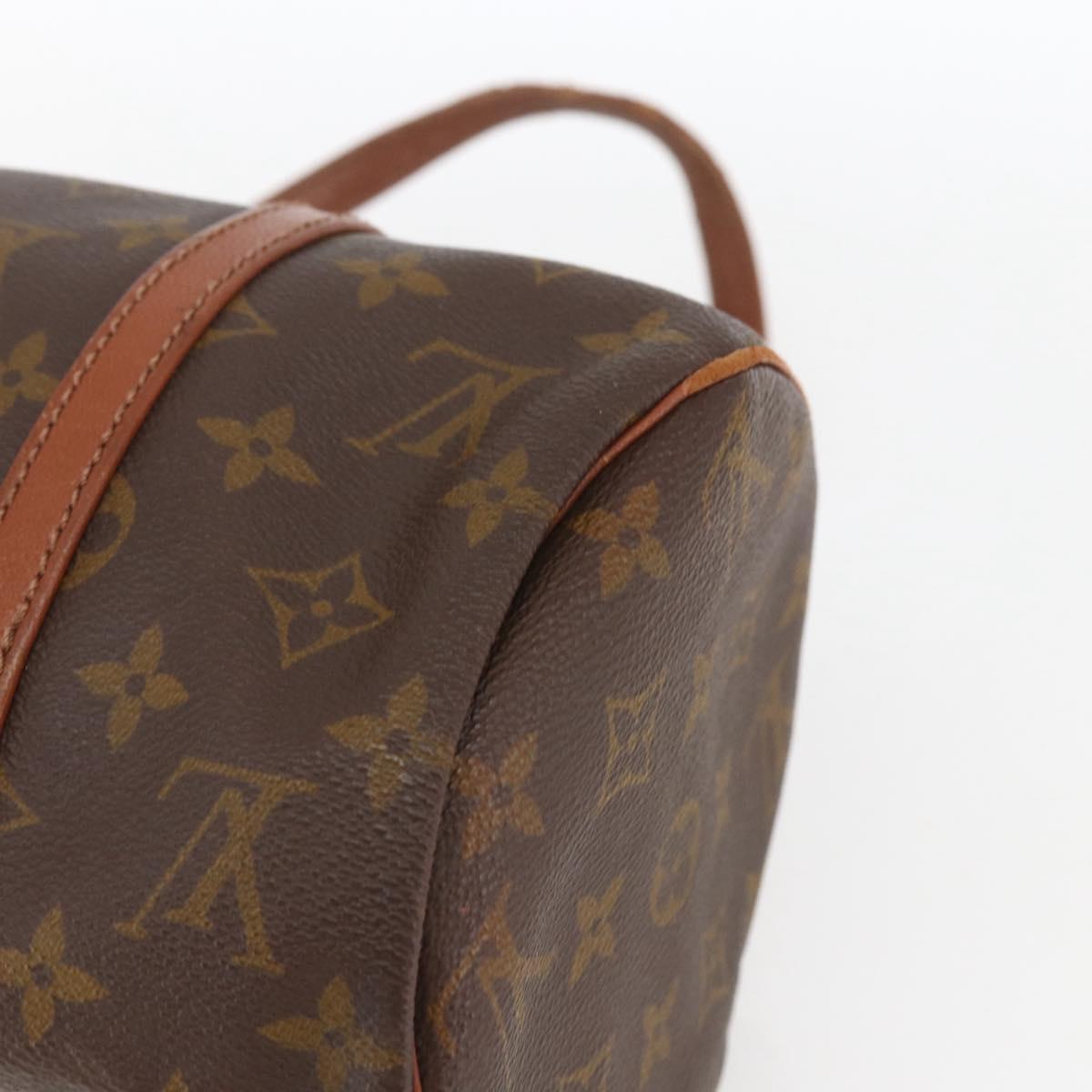 LOUIS VUITTON Monogram Papillon 30 Hand Bag M51385 LV Auth 160765