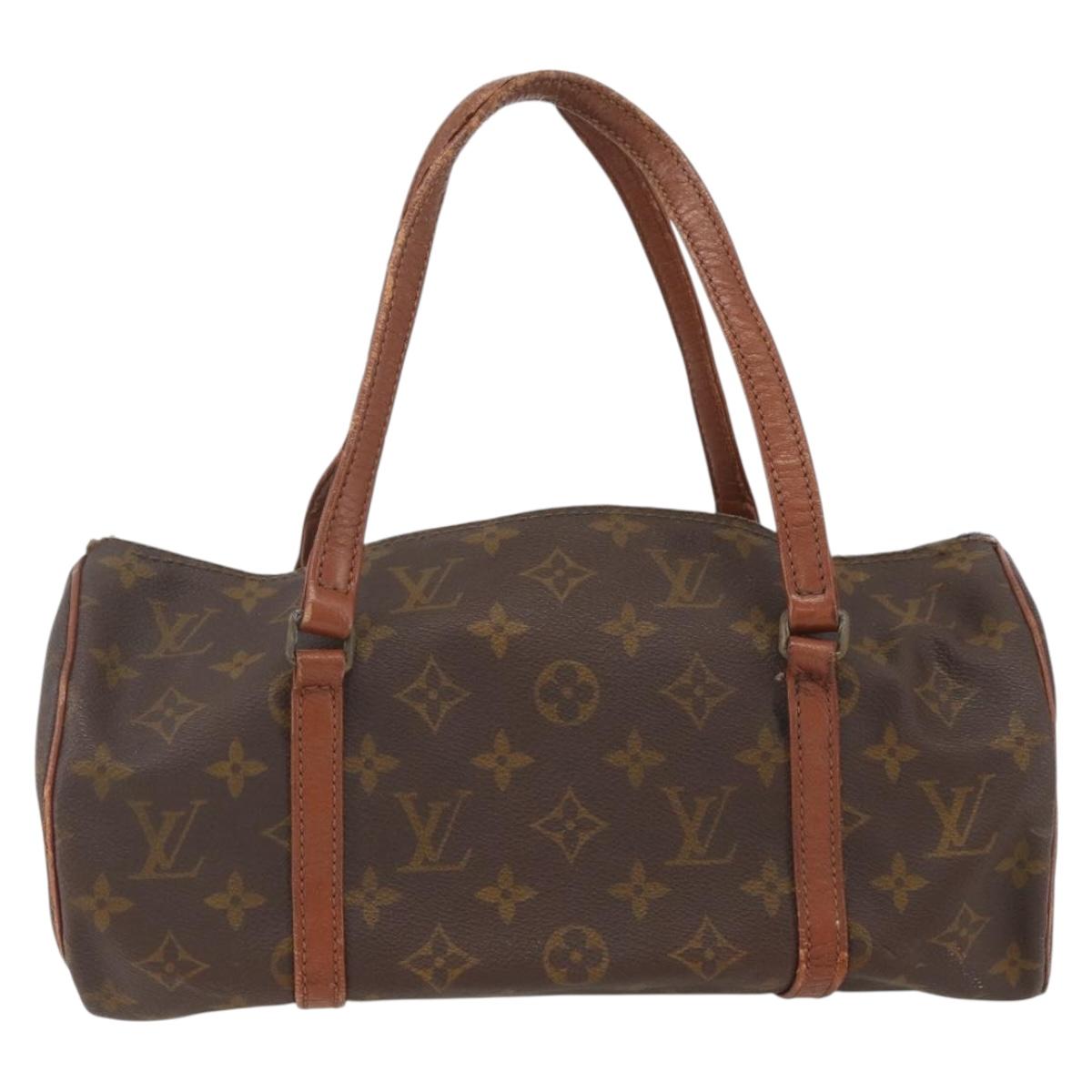 LOUIS VUITTON Monogram Papillon 30 Hand Bag M51385 LV Auth 160765