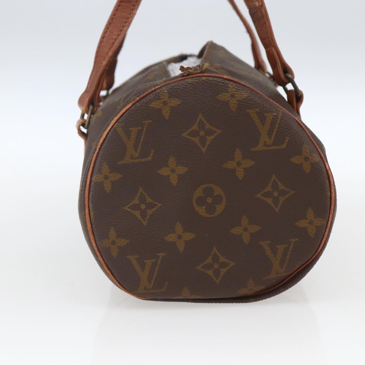 LOUIS VUITTON Monogram Papillon 30 Hand Bag M51385 LV Auth 160765