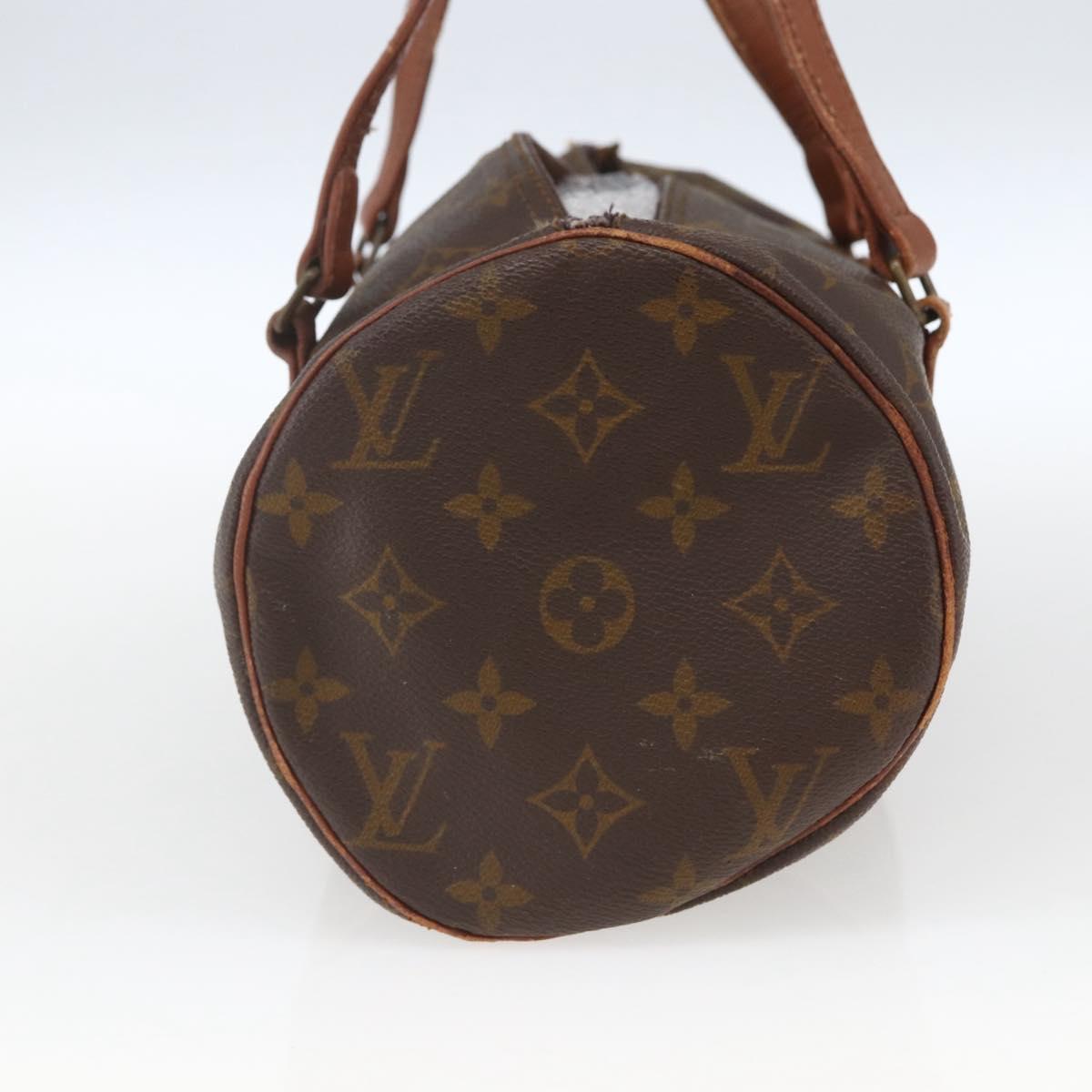 LOUIS VUITTON Monogram Papillon 30 Hand Bag M51385 LV Auth 160765
