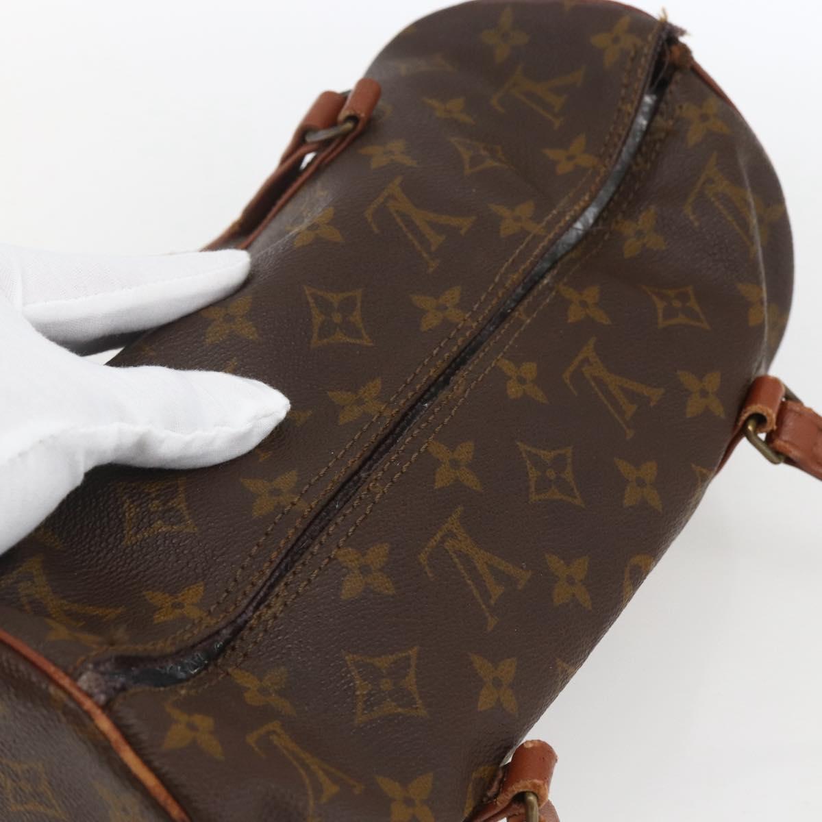 LOUIS VUITTON Monogram Papillon 30 Hand Bag M51385 LV Auth 160765
