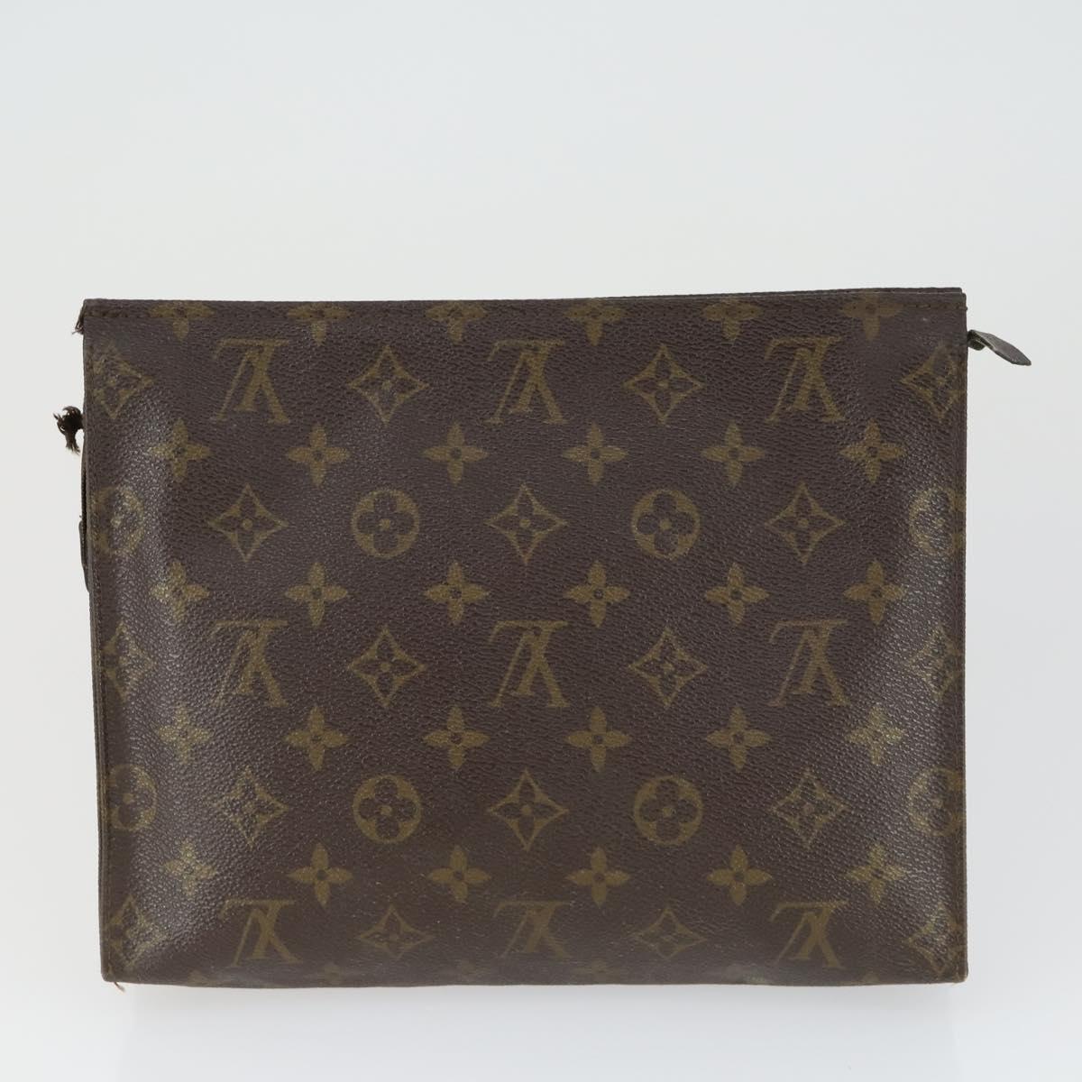 LOUIS VUITTON Monogram Poche Toilette 26 Pouch 2 Set LV Auth 160766