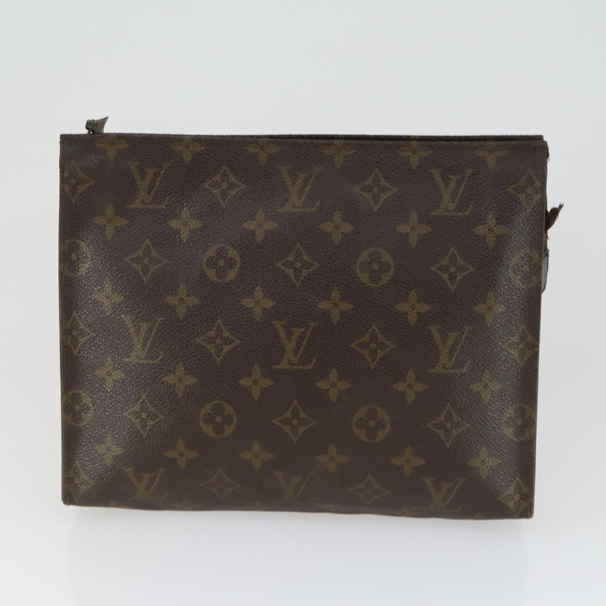 LOUIS VUITTON Monogram Poche Toilette 26 Pouch 2 Set LV Auth 160766