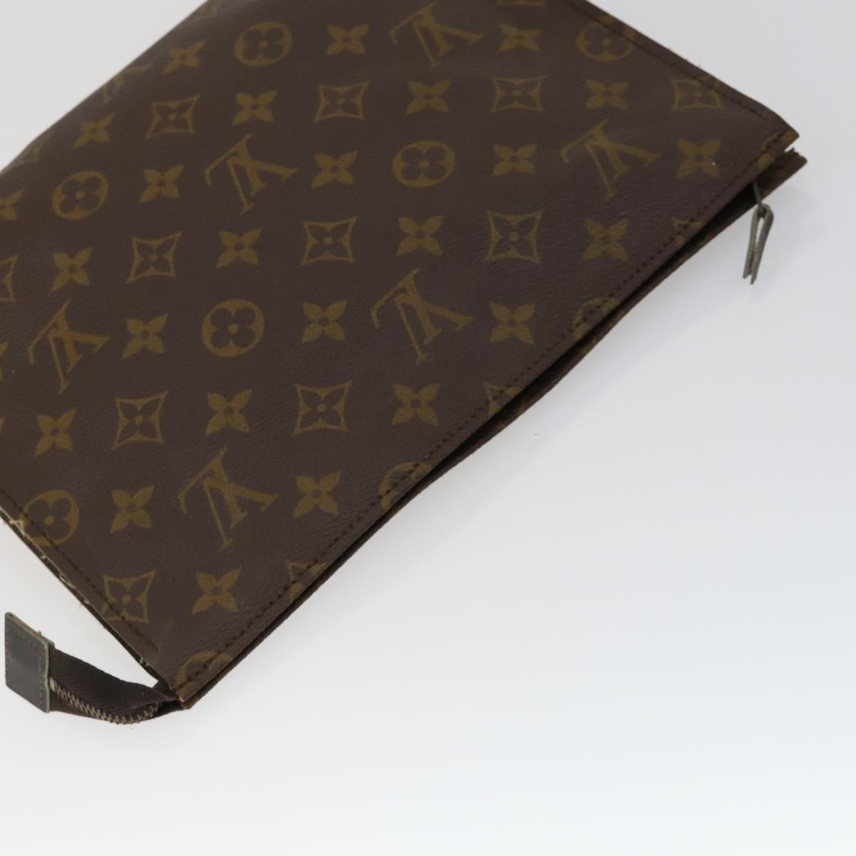 LOUIS VUITTON Monogram Poche Toilette 26 Pouch 2 Set LV Auth 160767