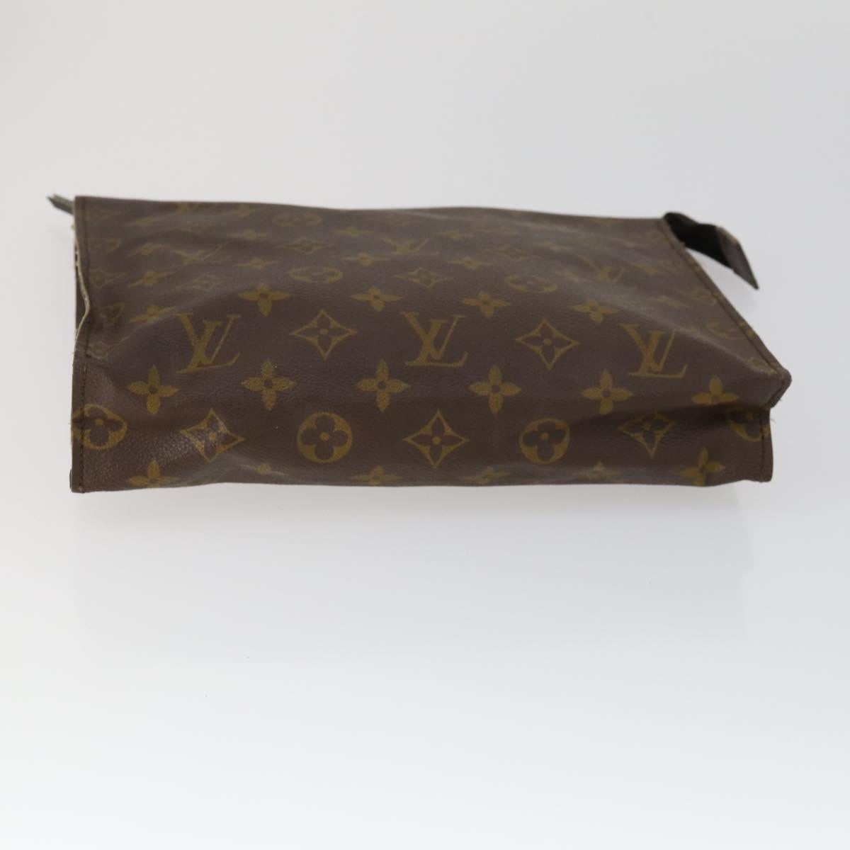 LOUIS VUITTON Monogram Poche Toilette 26 Pouch 2 Set LV Auth 160767
