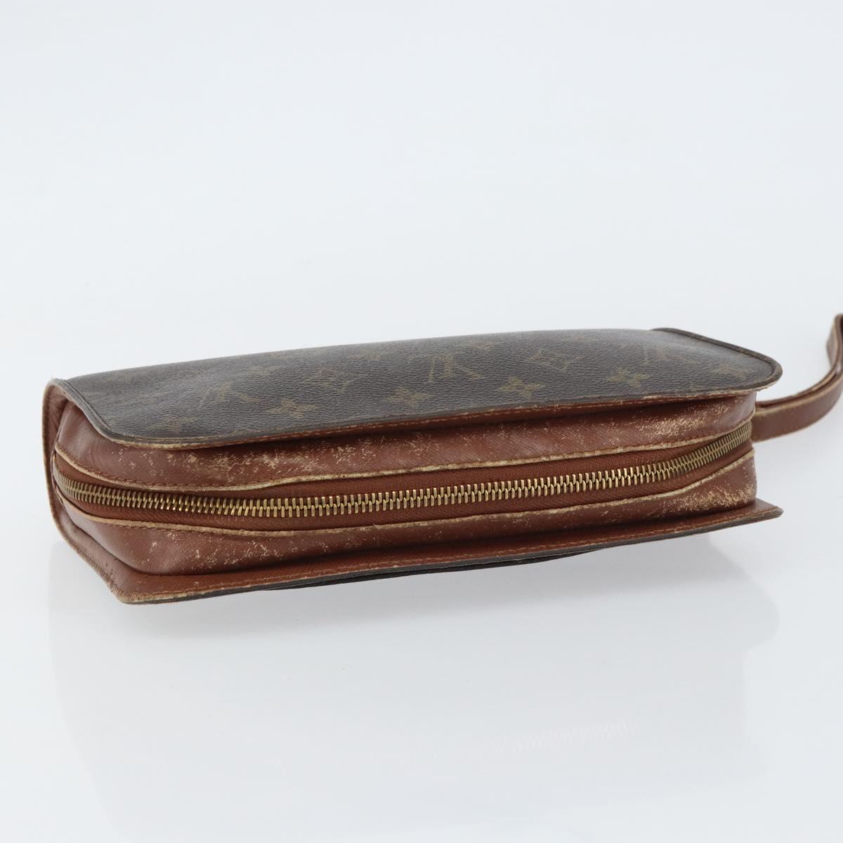 LOUIS VUITTON Monogram Orsay Clutch Bag M51790 LV Auth 160807