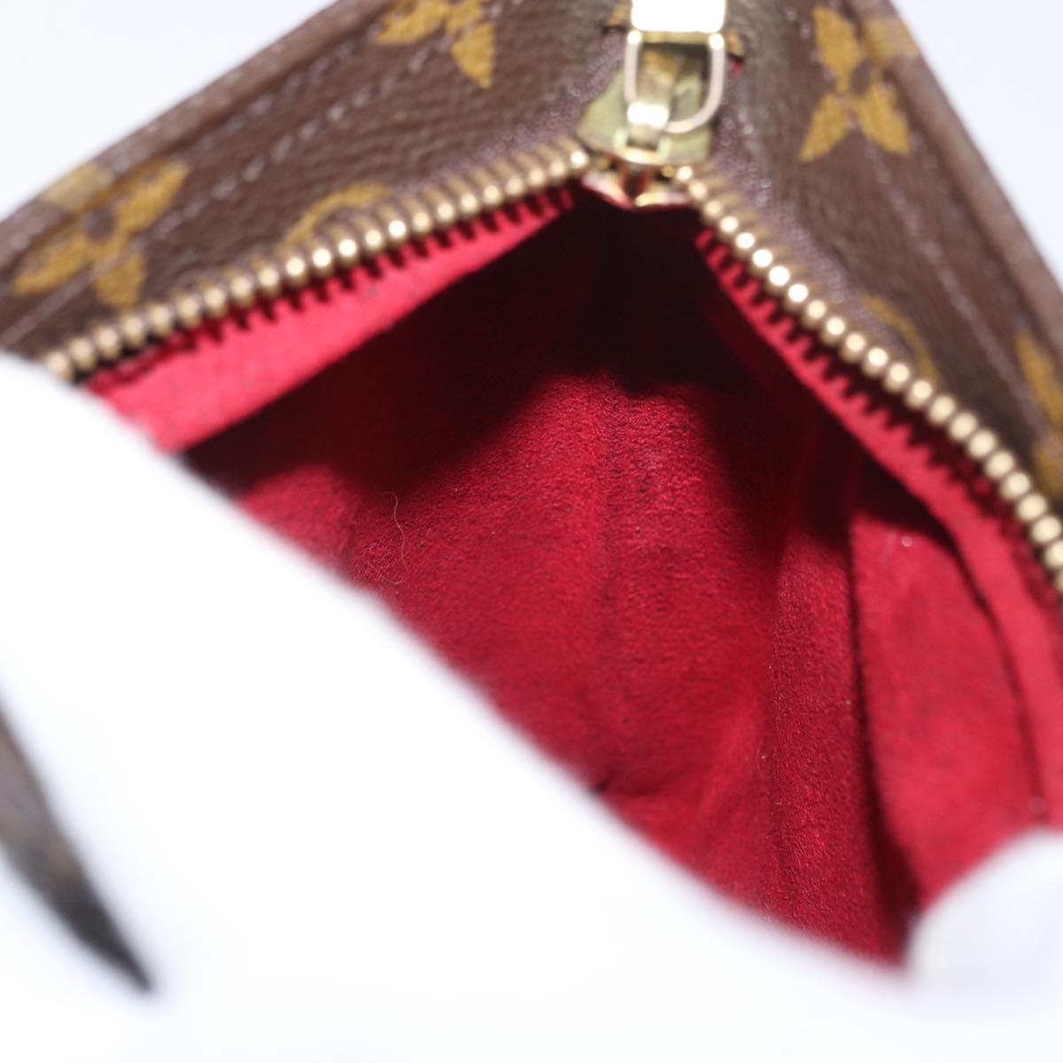 LOUIS VUITTON Monogram Partition Pouch M51901 LV Auth 160812