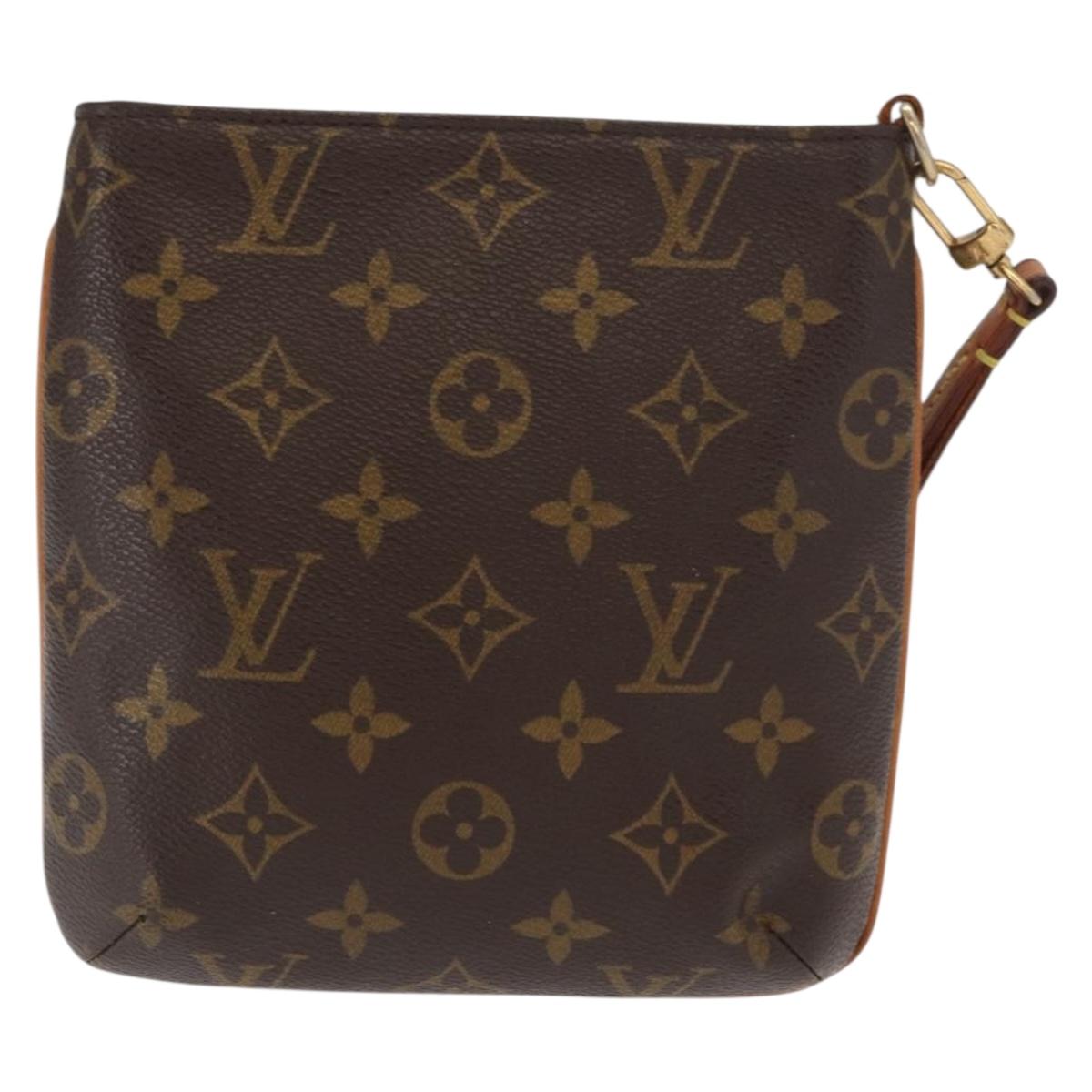LOUIS VUITTON Monogram Partition Pouch M51901 LV Auth 160812