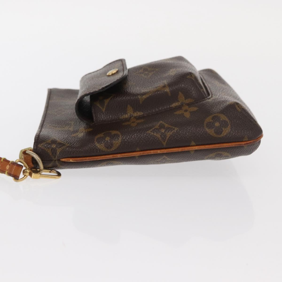 LOUIS VUITTON Monogram Partition Pouch M51901 LV Auth 160812