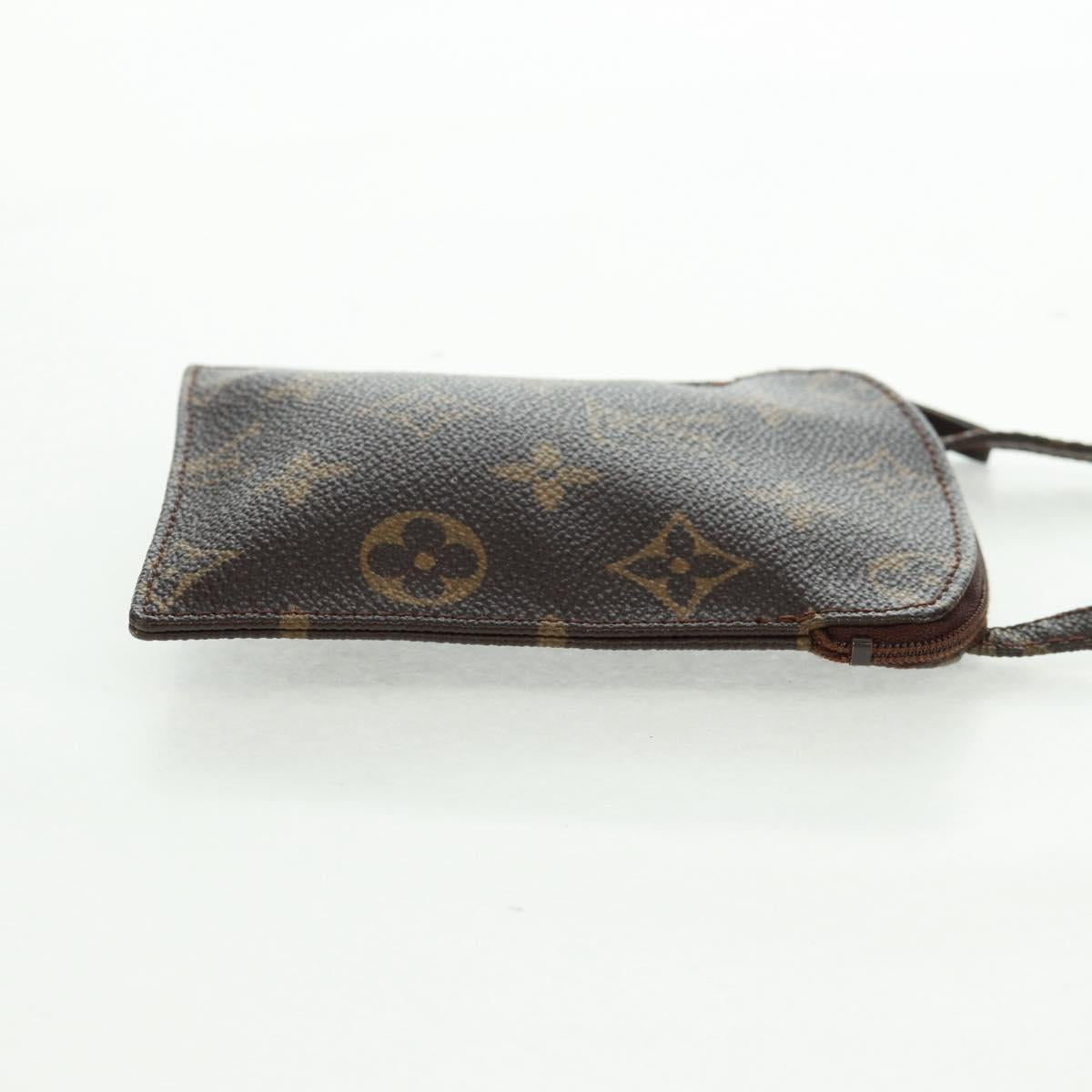 LOUIS VUITTON Monogram Pochette Secret Accessory Pouch M45484 LV Auth 160813