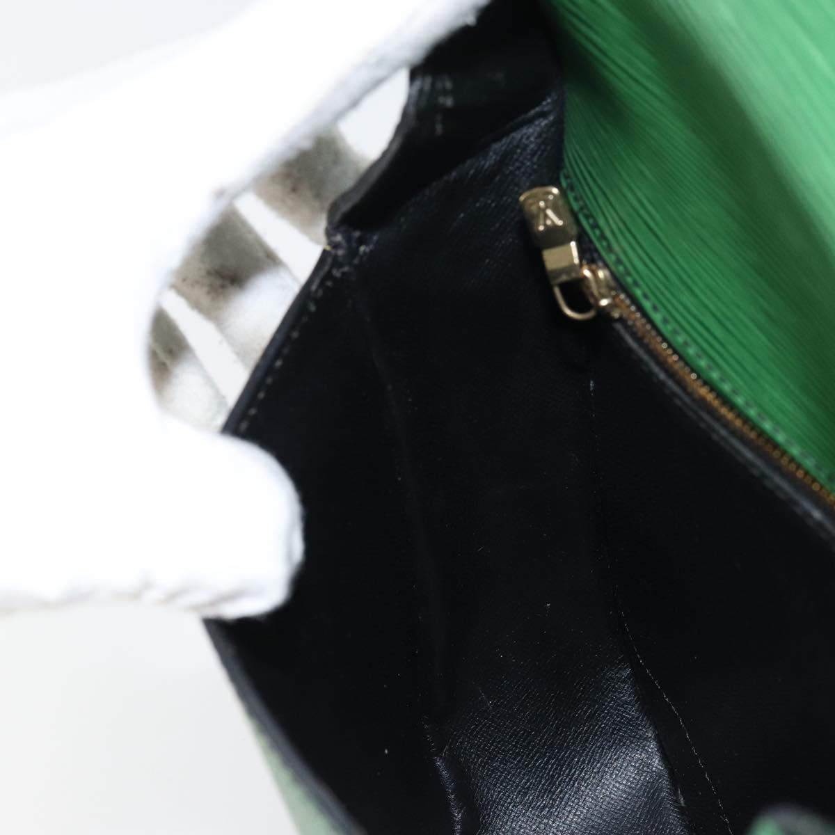 LOUIS VUITTON Epi Saint Cloud GM Shoulder Bag Green M52194 LV Auth 160814