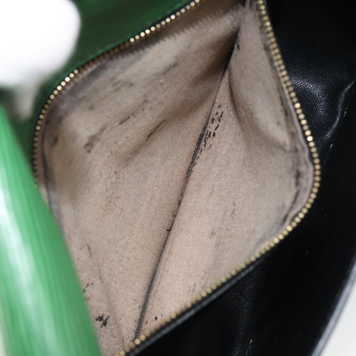 LOUIS VUITTON Epi Saint Cloud GM Shoulder Bag Green M52194 LV Auth 160814