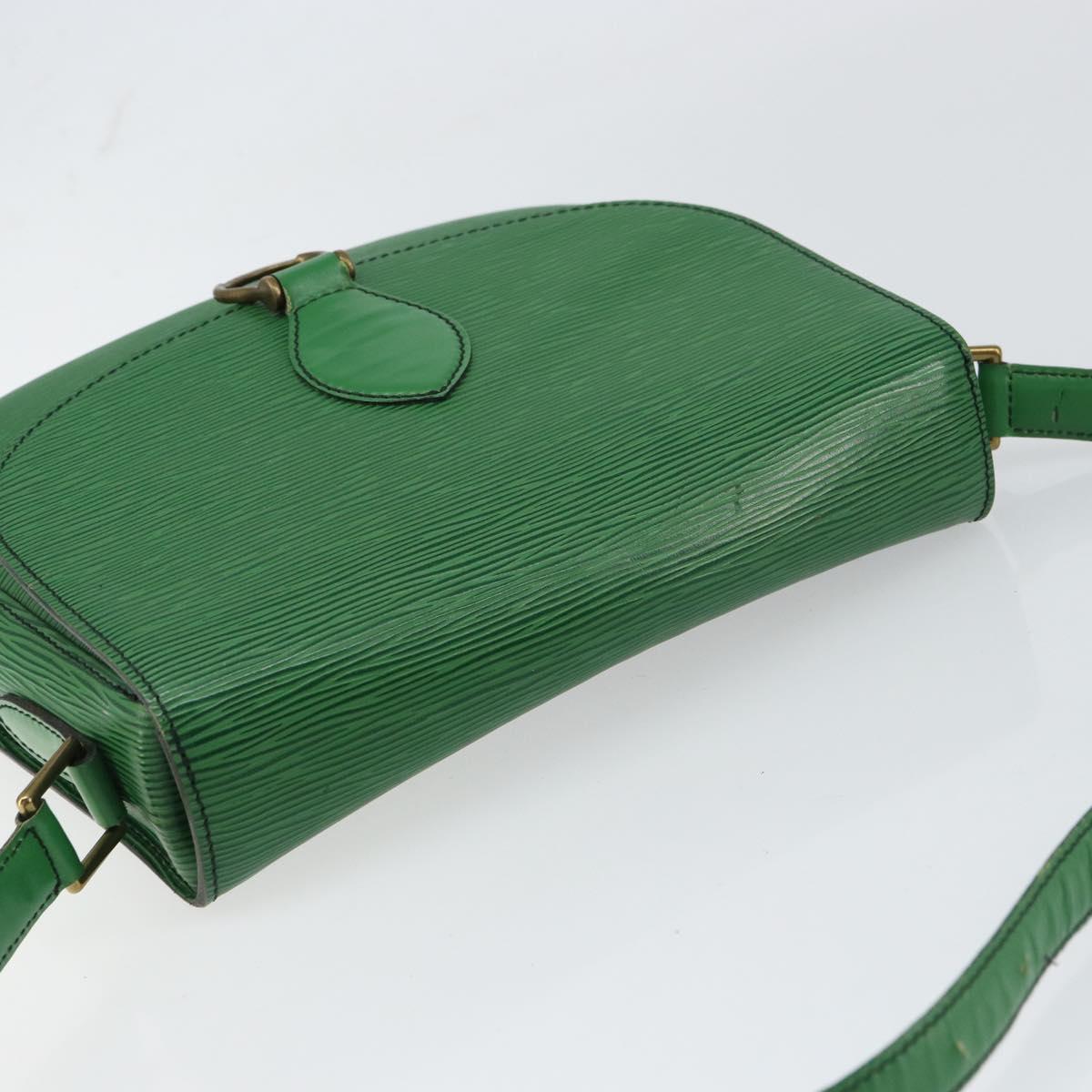 LOUIS VUITTON Epi Saint Cloud GM Shoulder Bag Green M52194 LV Auth 160814