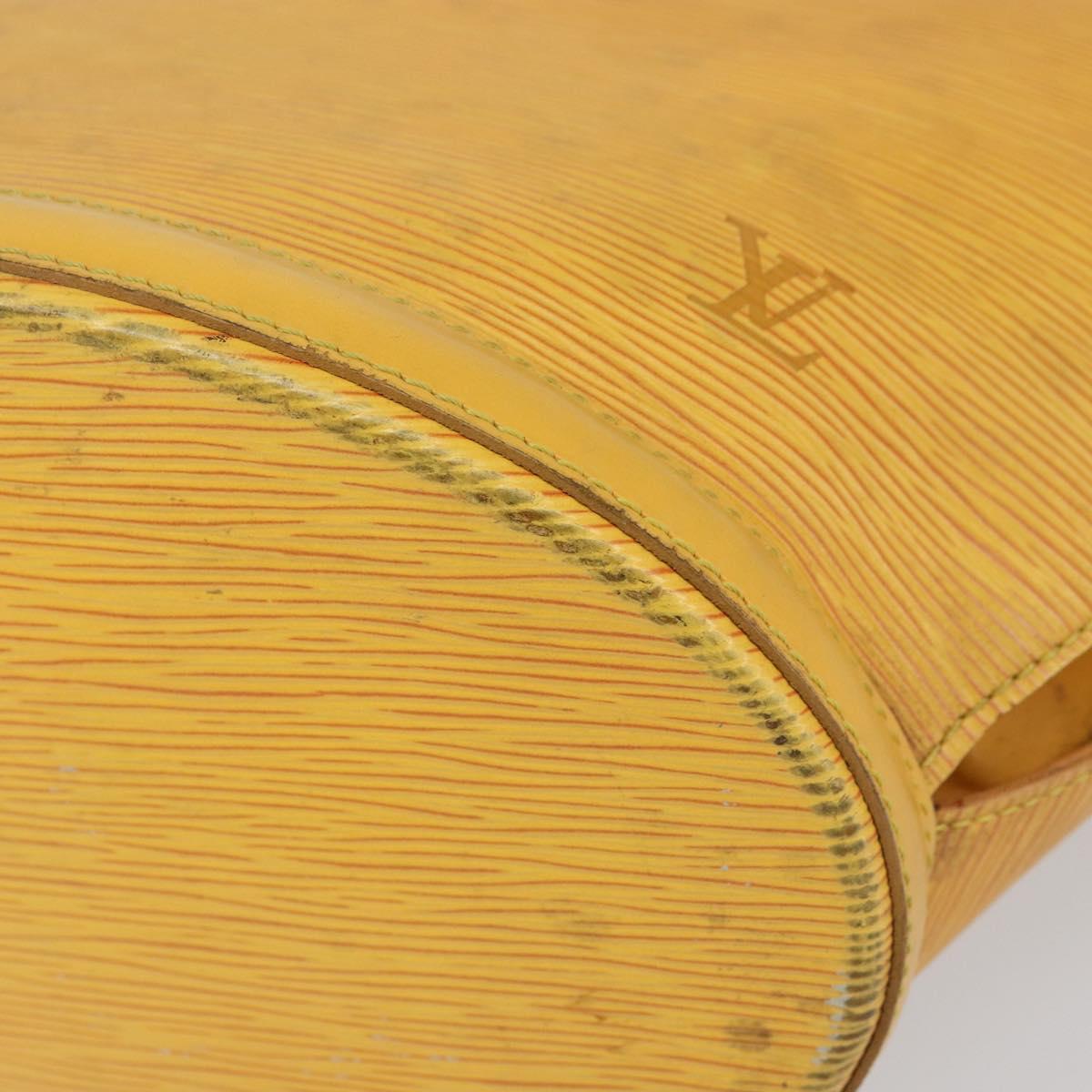 LOUIS VUITTON Epi Saint Jacques Shopping Shoulder Bag Yellow M52269 Auth 160839