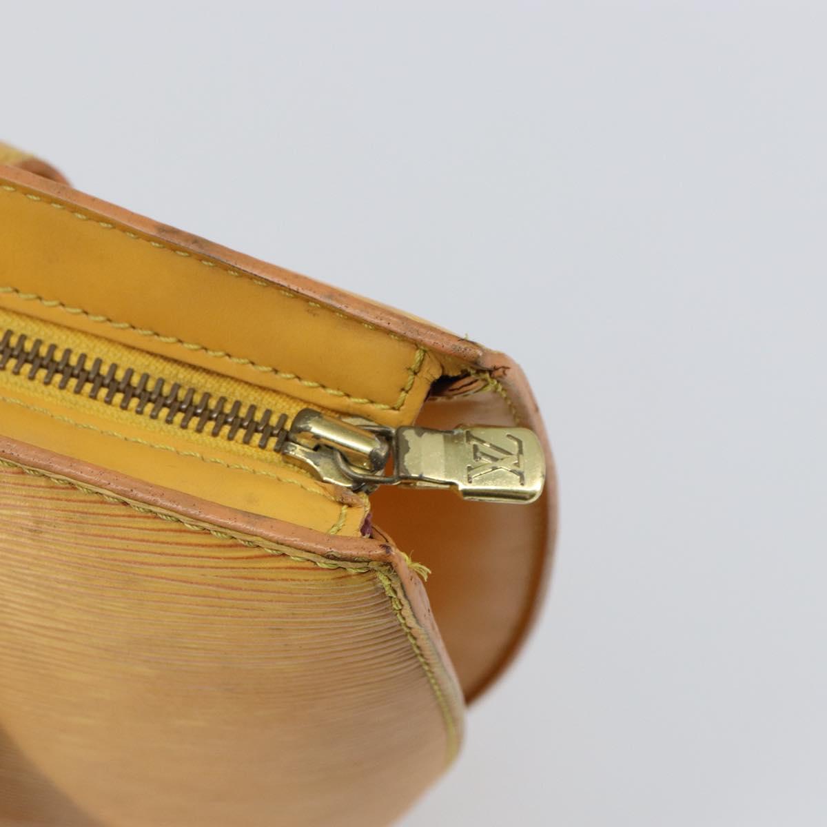 LOUIS VUITTON Epi Saint Jacques Shopping Shoulder Bag Yellow M52269 Auth 160839