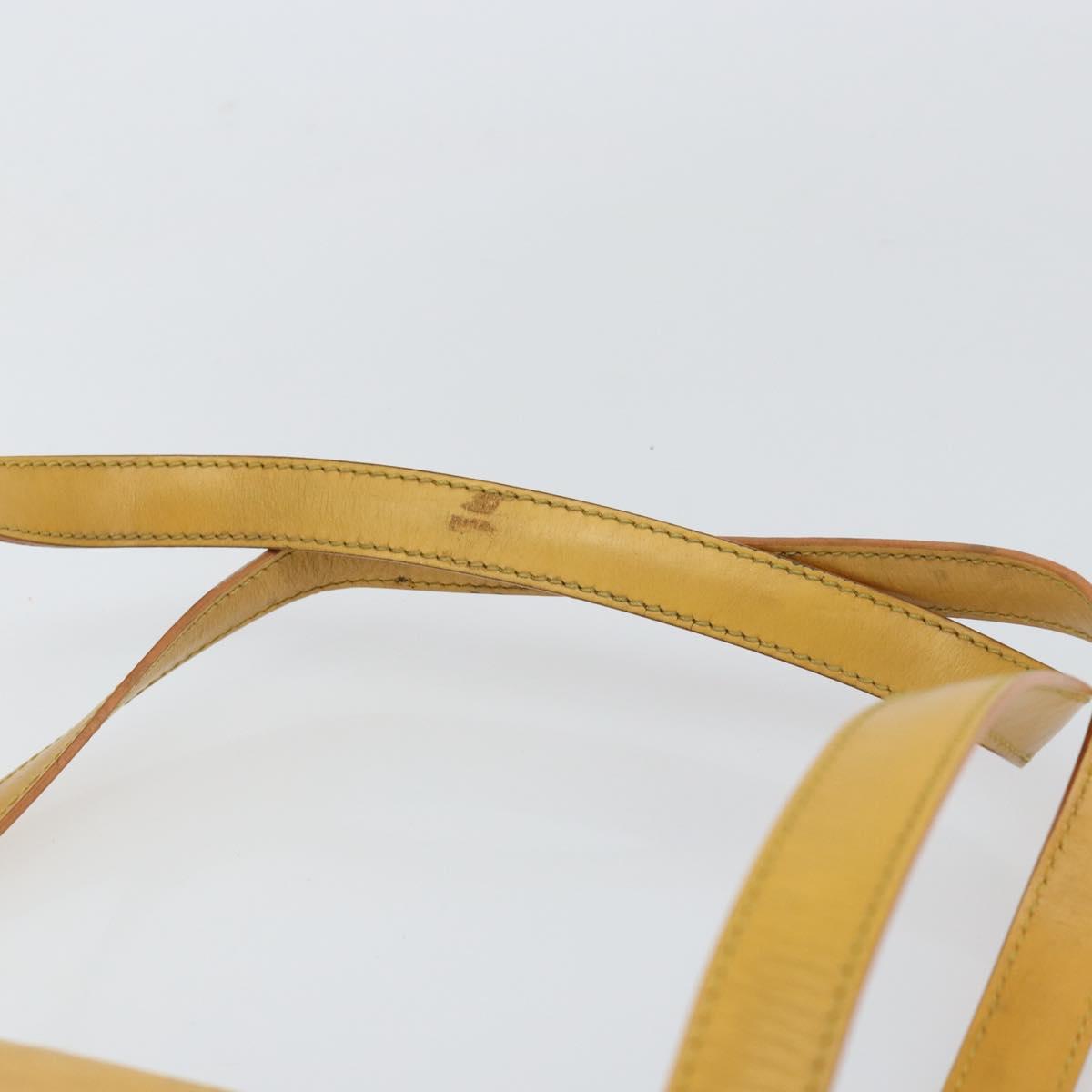 LOUIS VUITTON Epi Saint Jacques Shopping Shoulder Bag Yellow M52269 Auth 160839