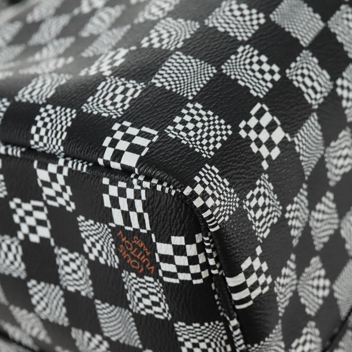 LOUIS VUITTON Damier Distorted Keepall Bandouliere 50 Bag N50028 Auth 160887SM