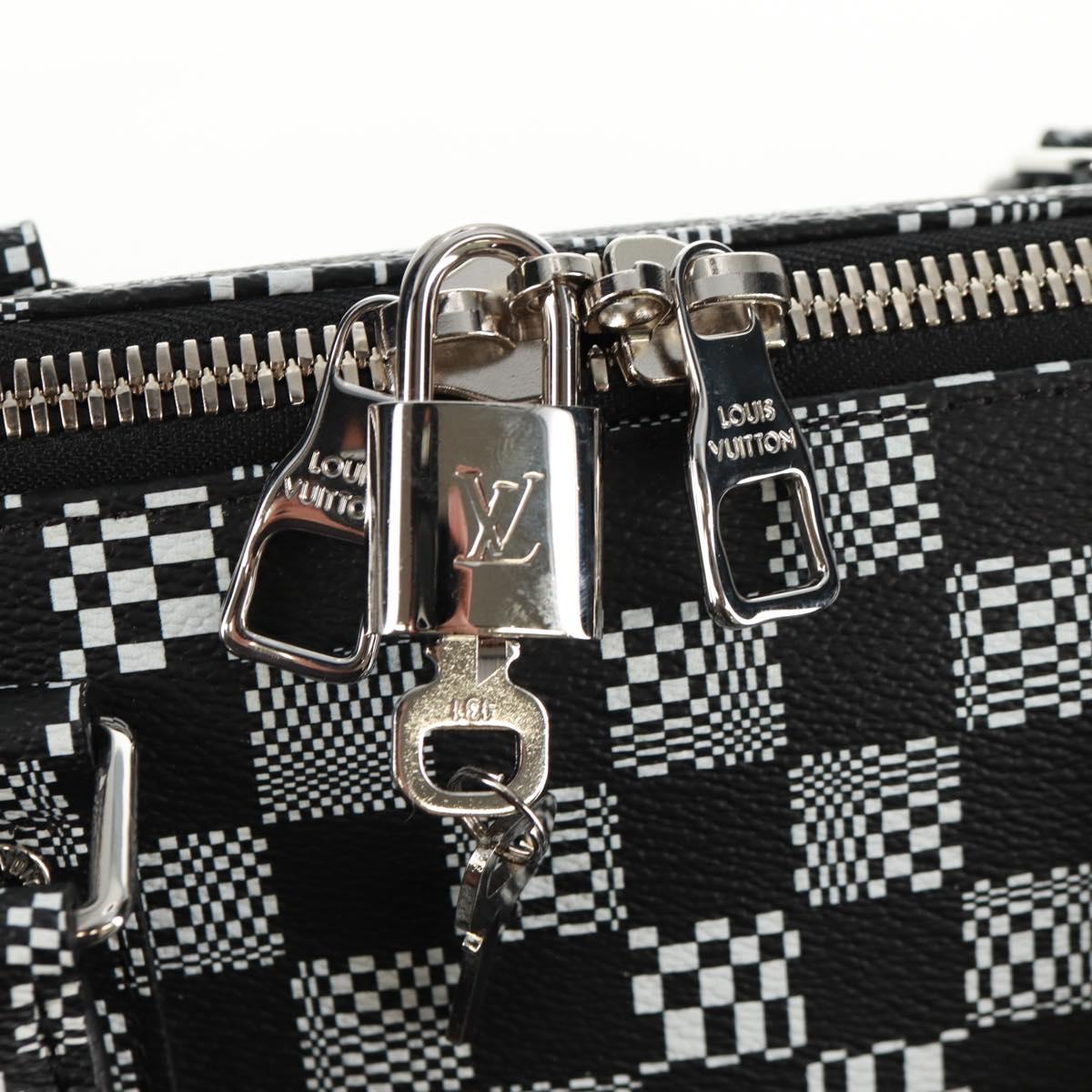LOUIS VUITTON Damier Distorted Keepall Bandouliere 50 Bag N50028 Auth 160887SM