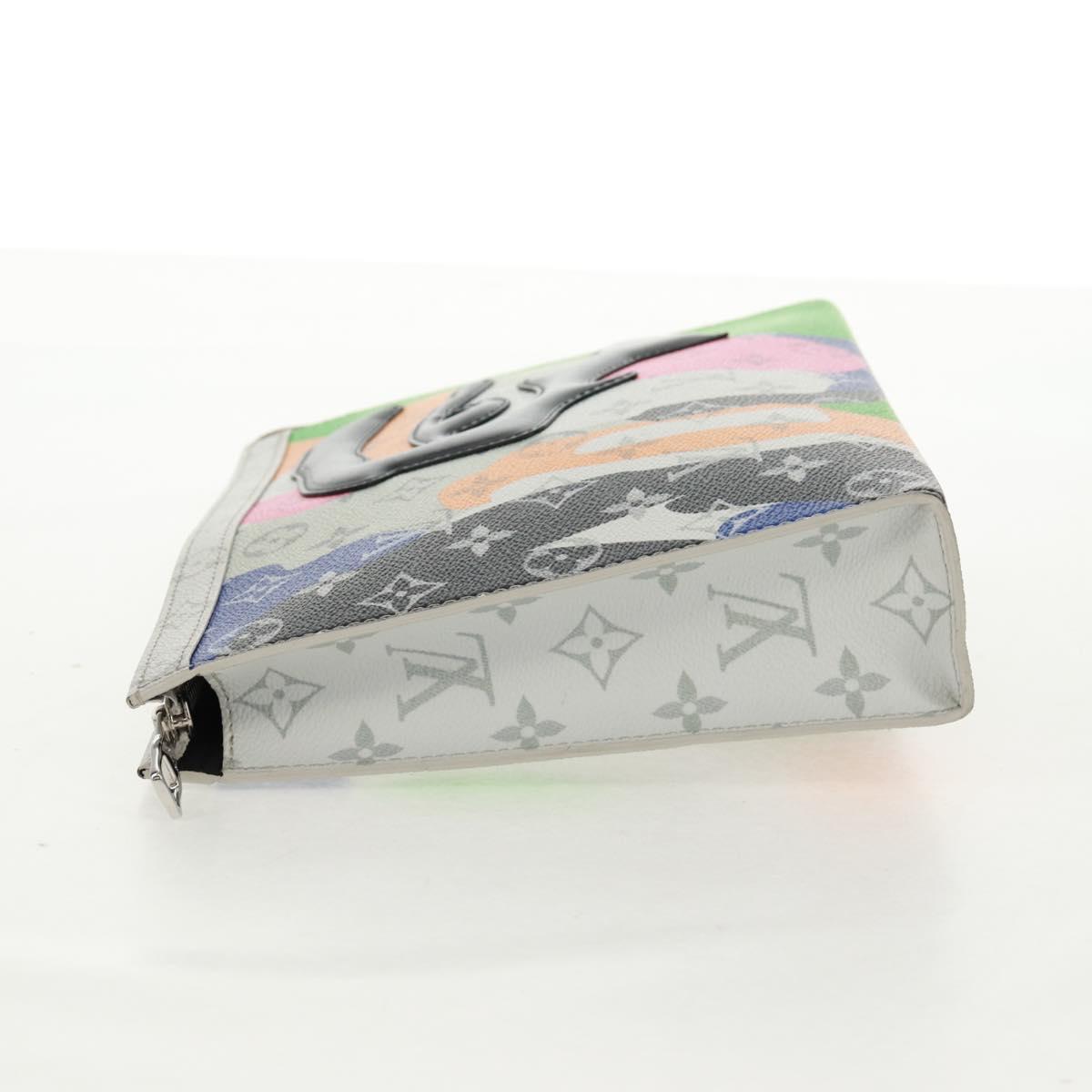 LOUIS VUITTON LV Portrait Pochette Voyager MM Clutch Bag M82589 LV Auth 160893SM