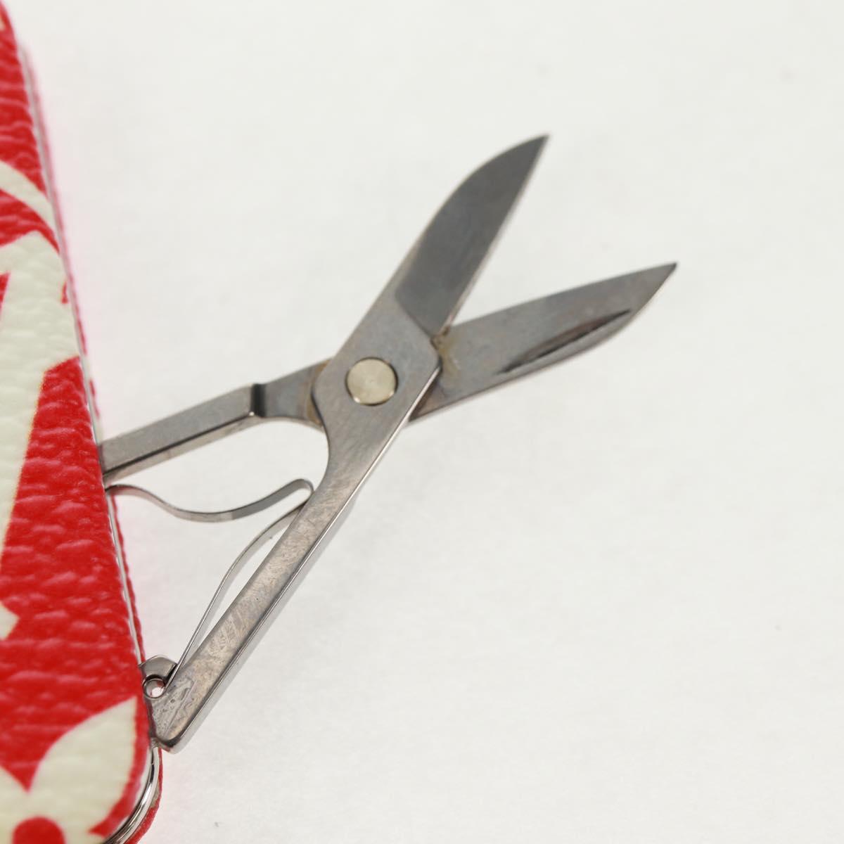 LOUIS VUITTON Monogram LV Ã Supreme Key Ring Pocket Tool MP2070 LV Auth 160894SM