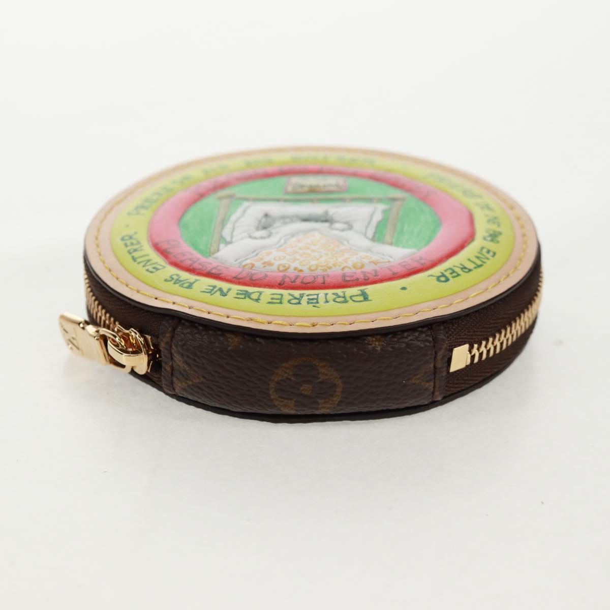 LOUIS VUITTON Monogram Grace Coddington Slippy Coin Purse LV Auth 160895SM