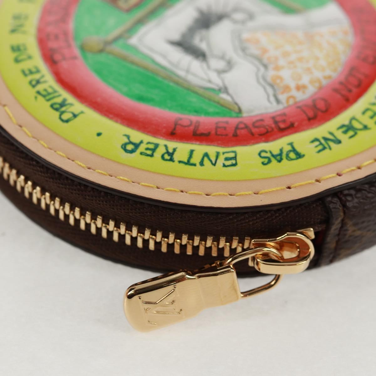 LOUIS VUITTON Monogram Grace Coddington Slippy Coin Purse LV Auth 160895SM