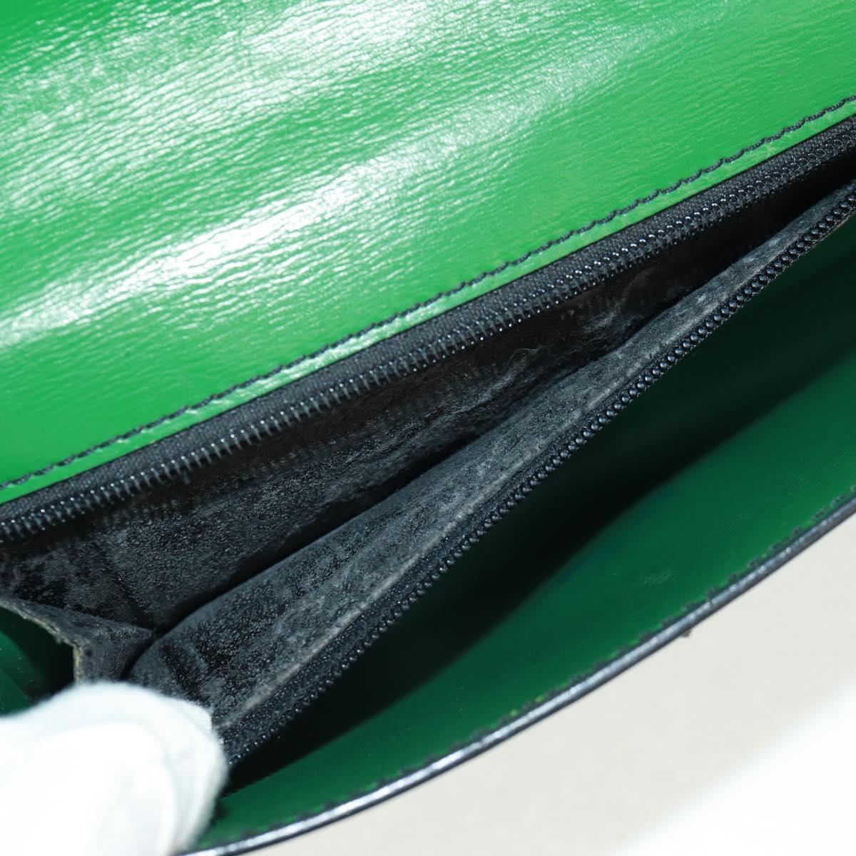 LOUIS VUITTON Monogram Epi Clutch Bag 2 Set Green LV Auth 160906