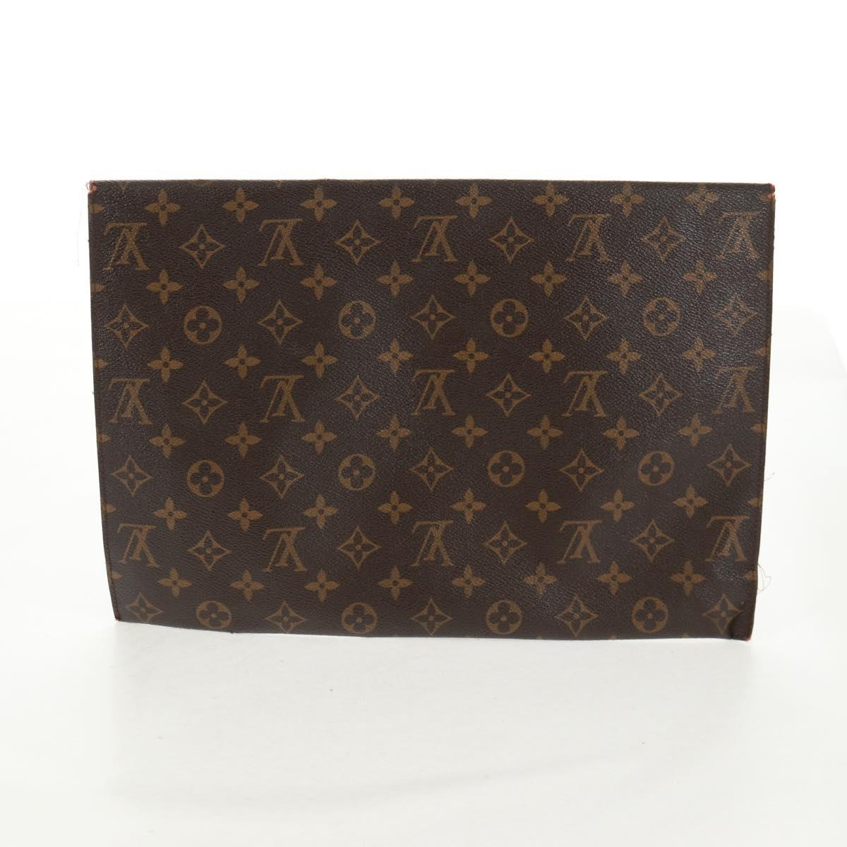 LOUIS VUITTON Monogram Epi Clutch Bag 2 Set Green LV Auth 160906