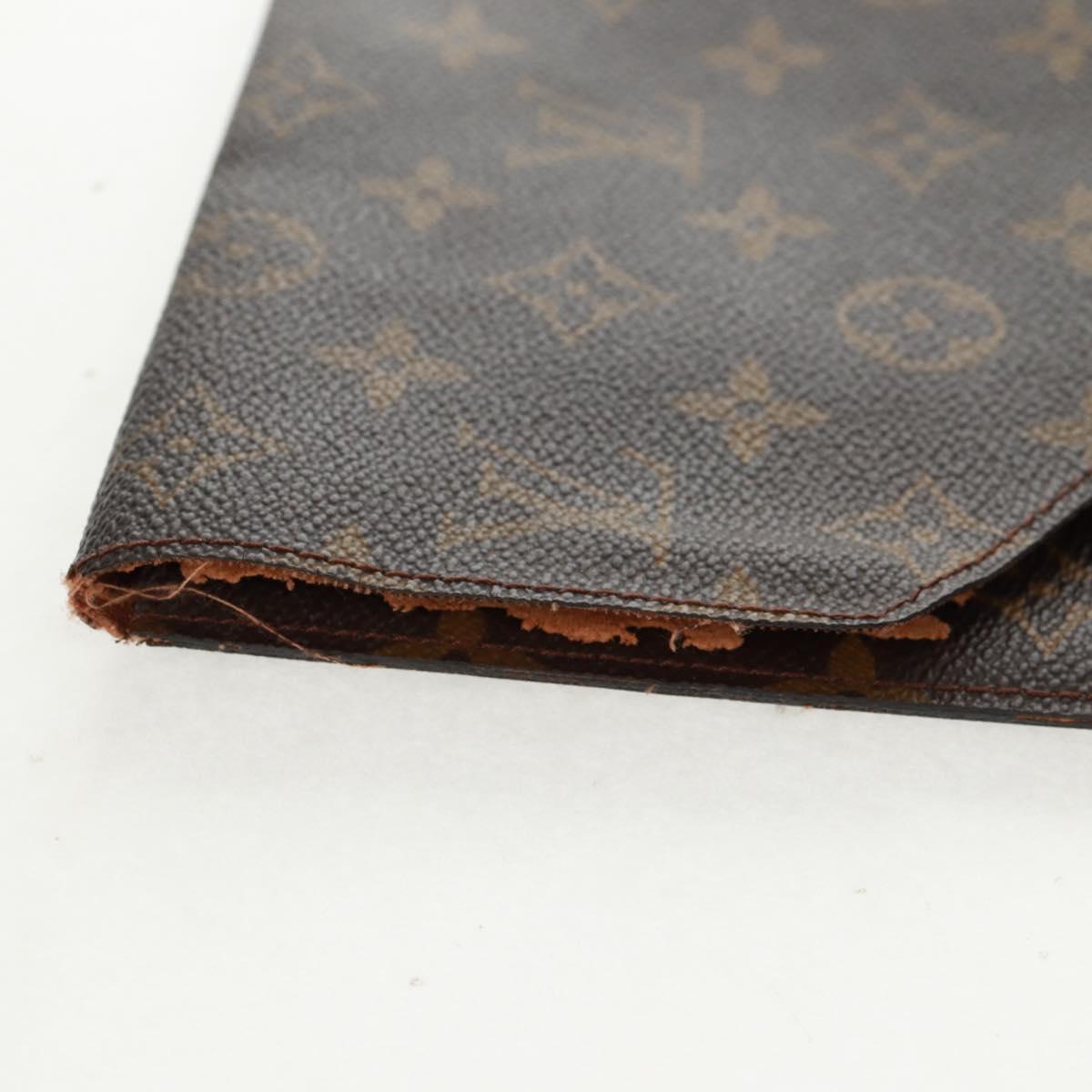 LOUIS VUITTON Monogram Epi Clutch Bag 2 Set Green LV Auth 160906
