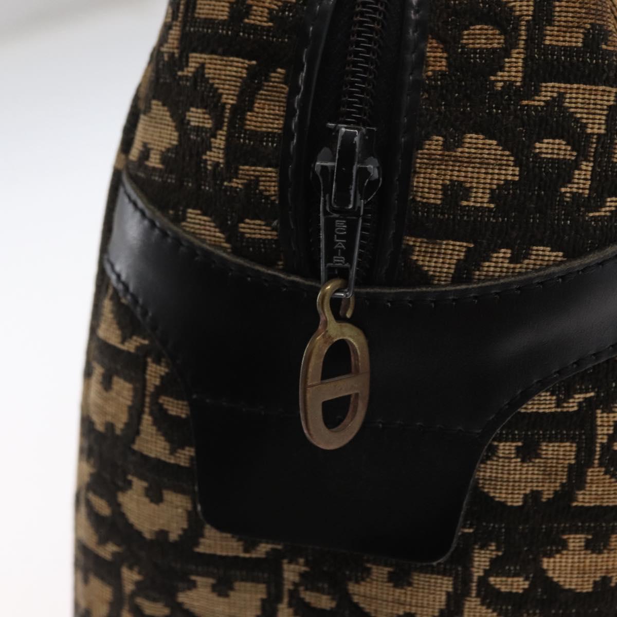 Christian Dior Trotter Canvas Boston Bag Navy Auth 160915