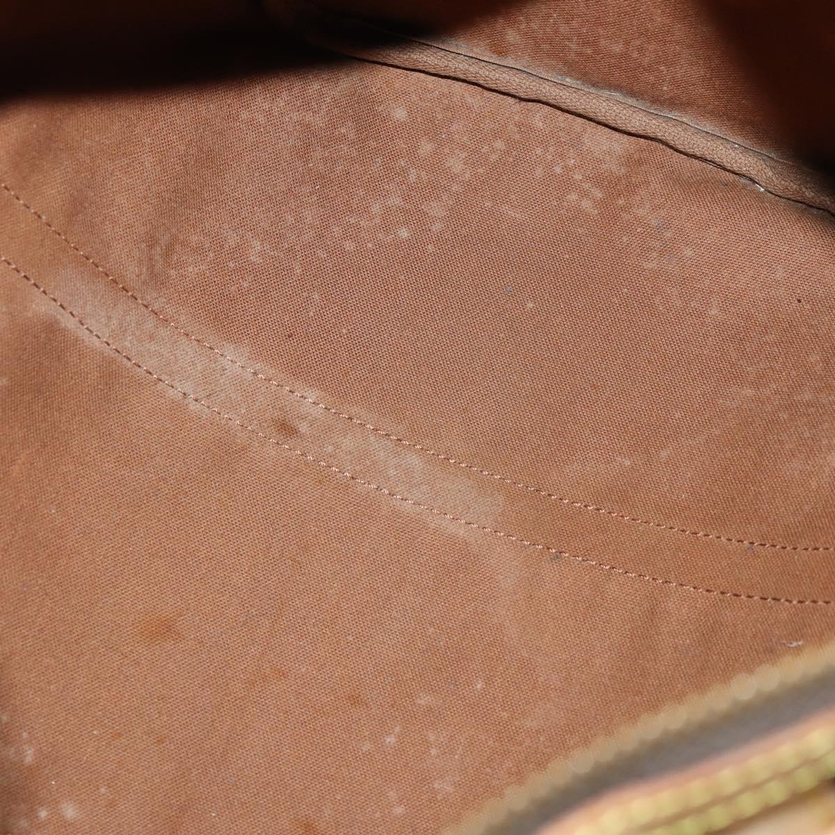 LOUIS VUITTON Monogram Sac Souple 35 Boston Bag M41626 LV Auth 160918