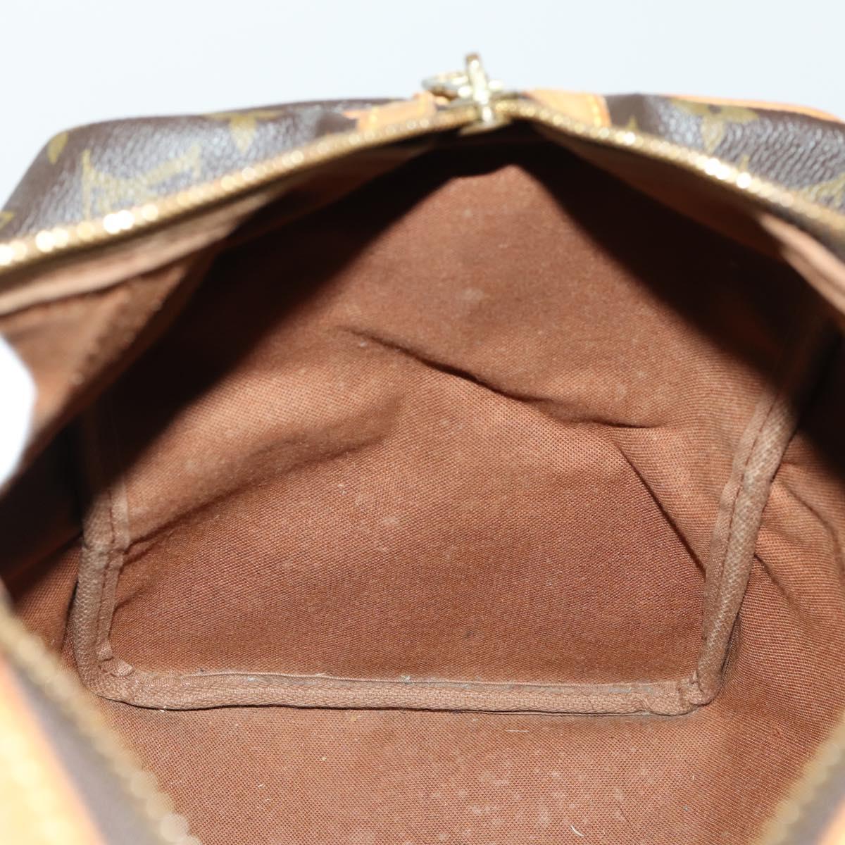 LOUIS VUITTON Monogram Sac Souple 35 Boston Bag M41626 LV Auth 160918