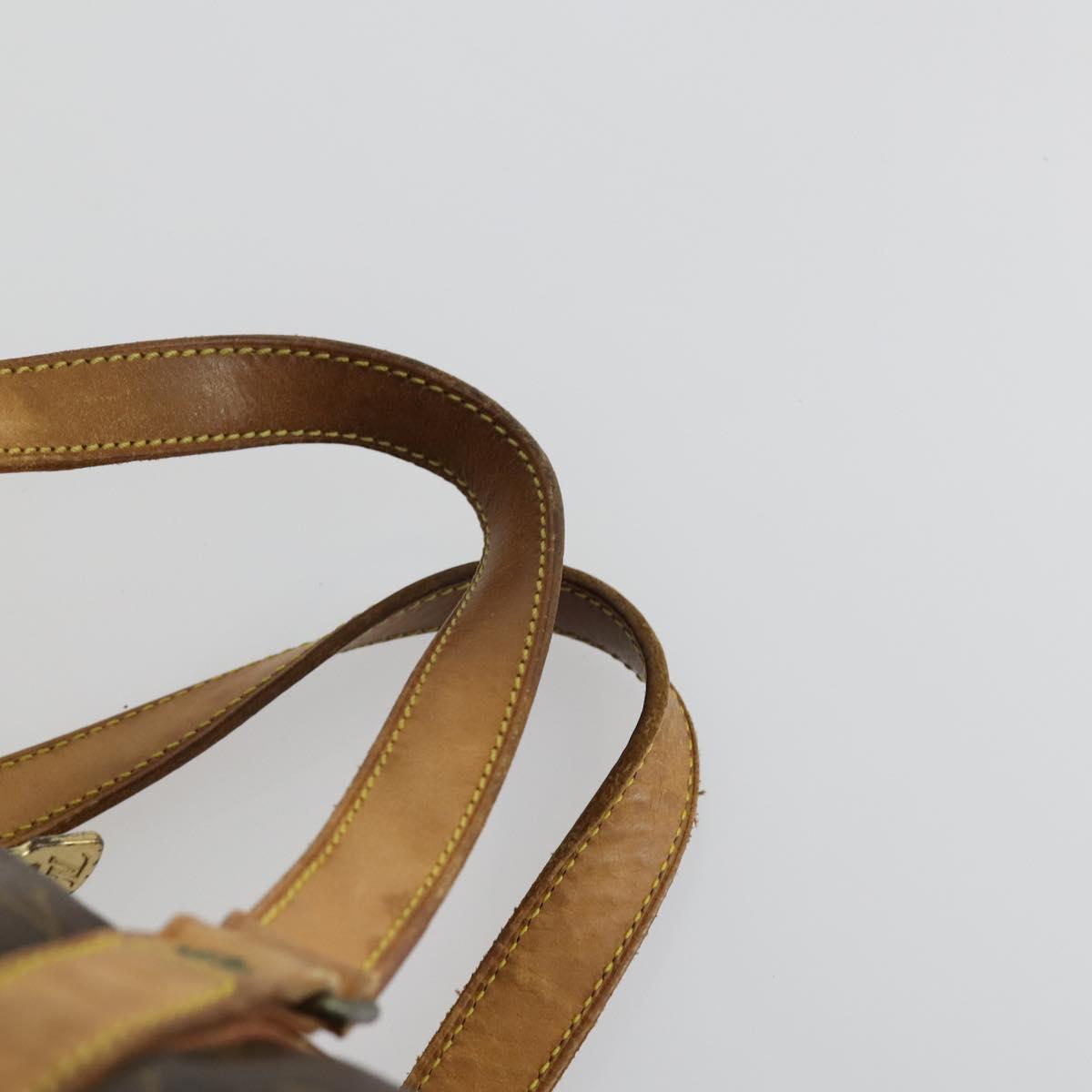 LOUIS VUITTON Monogram Sac Souple 35 Boston Bag M41626 LV Auth 160918