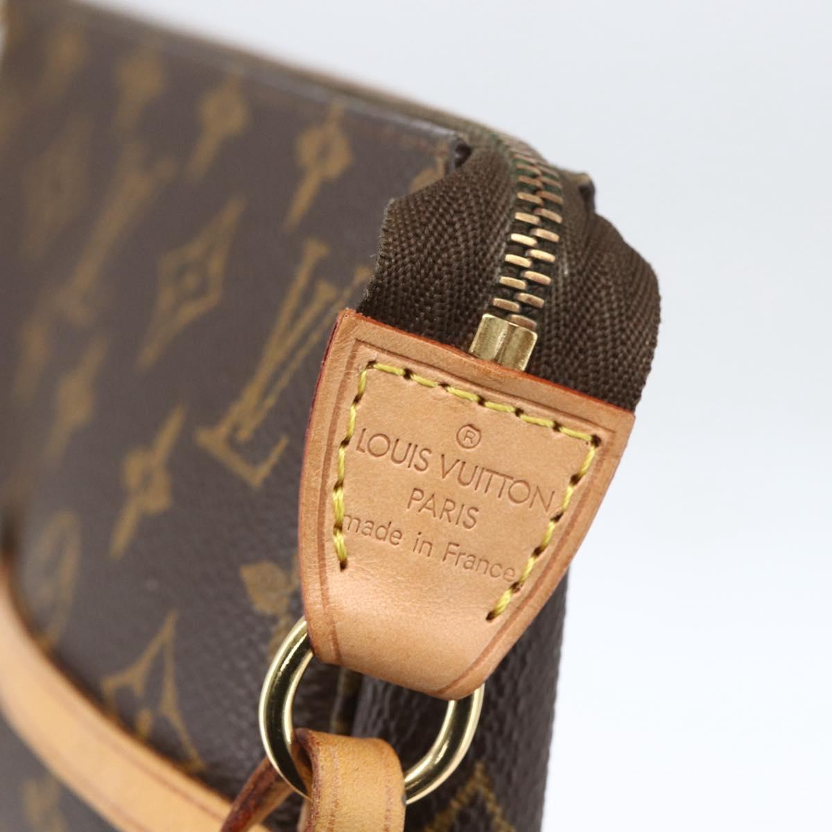 LOUIS VUITTON Monogram Pochette Accessoires Pouch M51980 LV Auth 160929