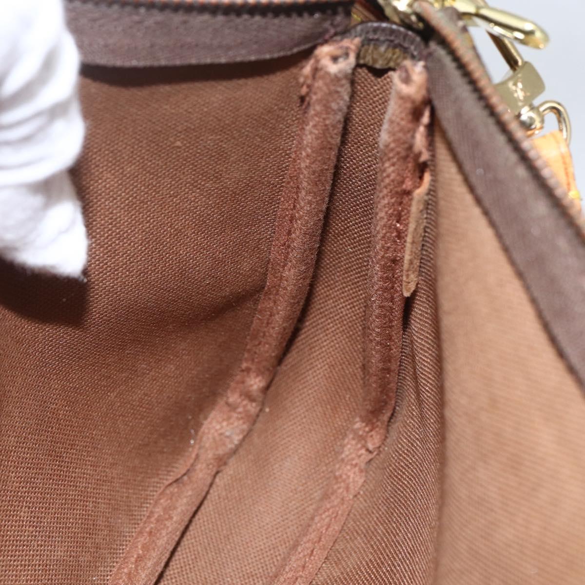 LOUIS VUITTON Monogram Pochette Accessoires Pouch M51980 LV Auth 160929