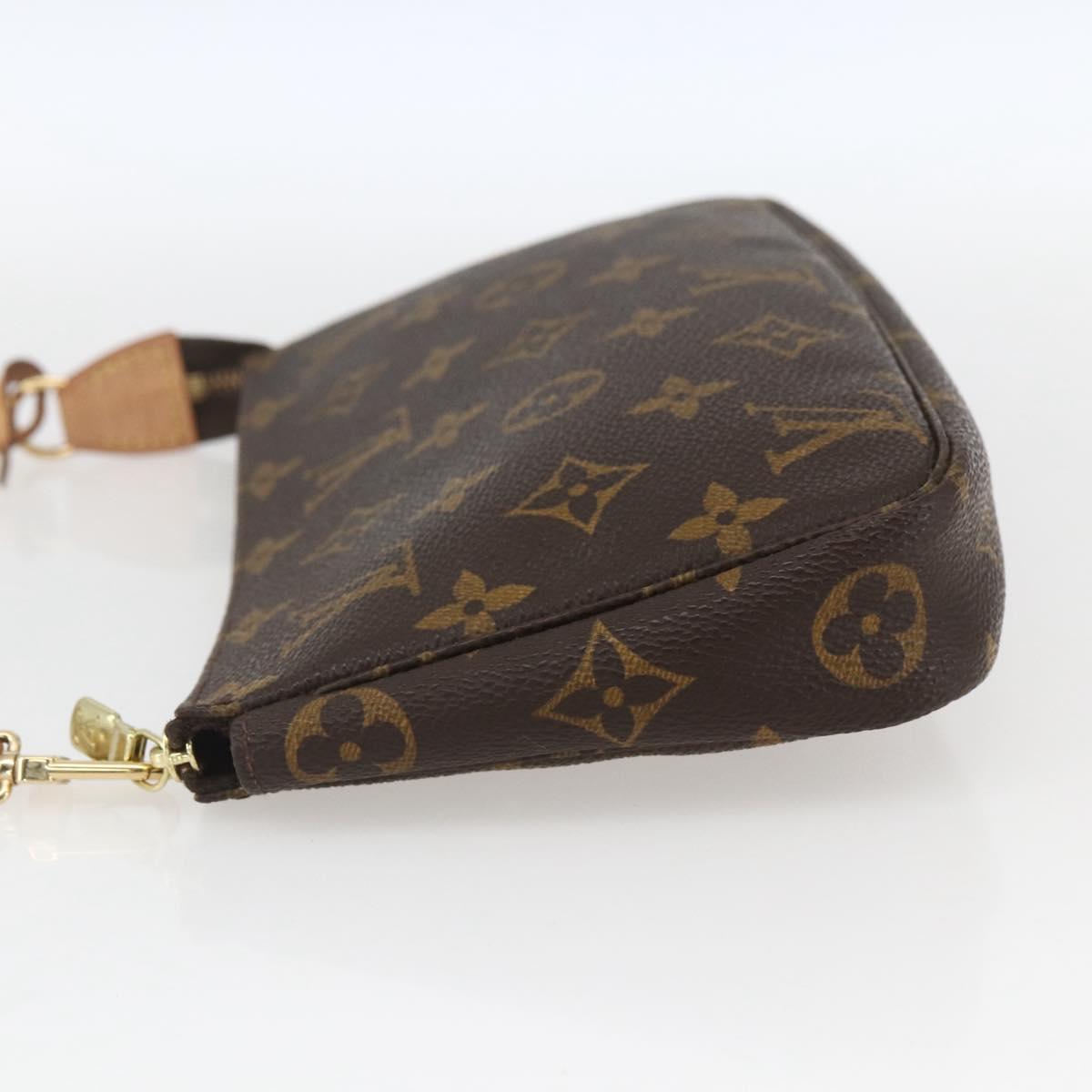 LOUIS VUITTON Monogram Pochette Accessoires Pouch M51980 LV Auth 160929