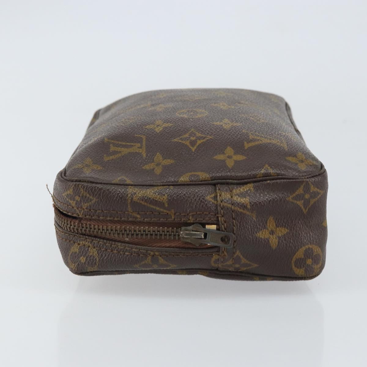 LOUIS VUITTON Monogram Trousse Toilette 23 Clutch Bag M47524 LV Auth 160935