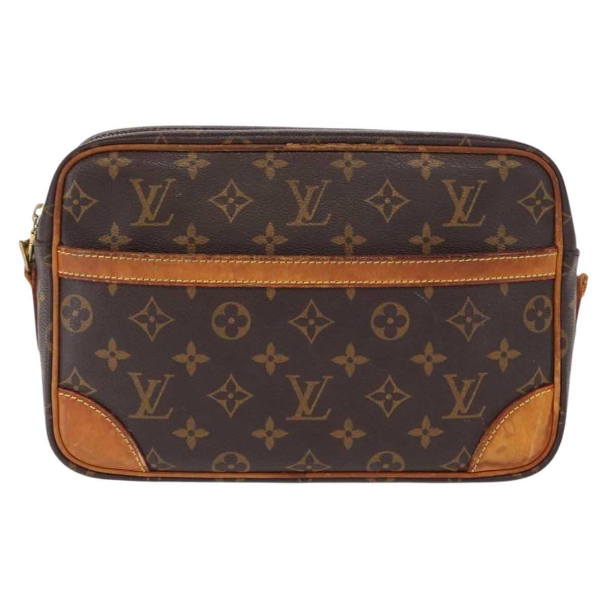 LOUIS VUITTON Monogram Trocadero 27 Shoulder Bag M51274 LV Auth 160938